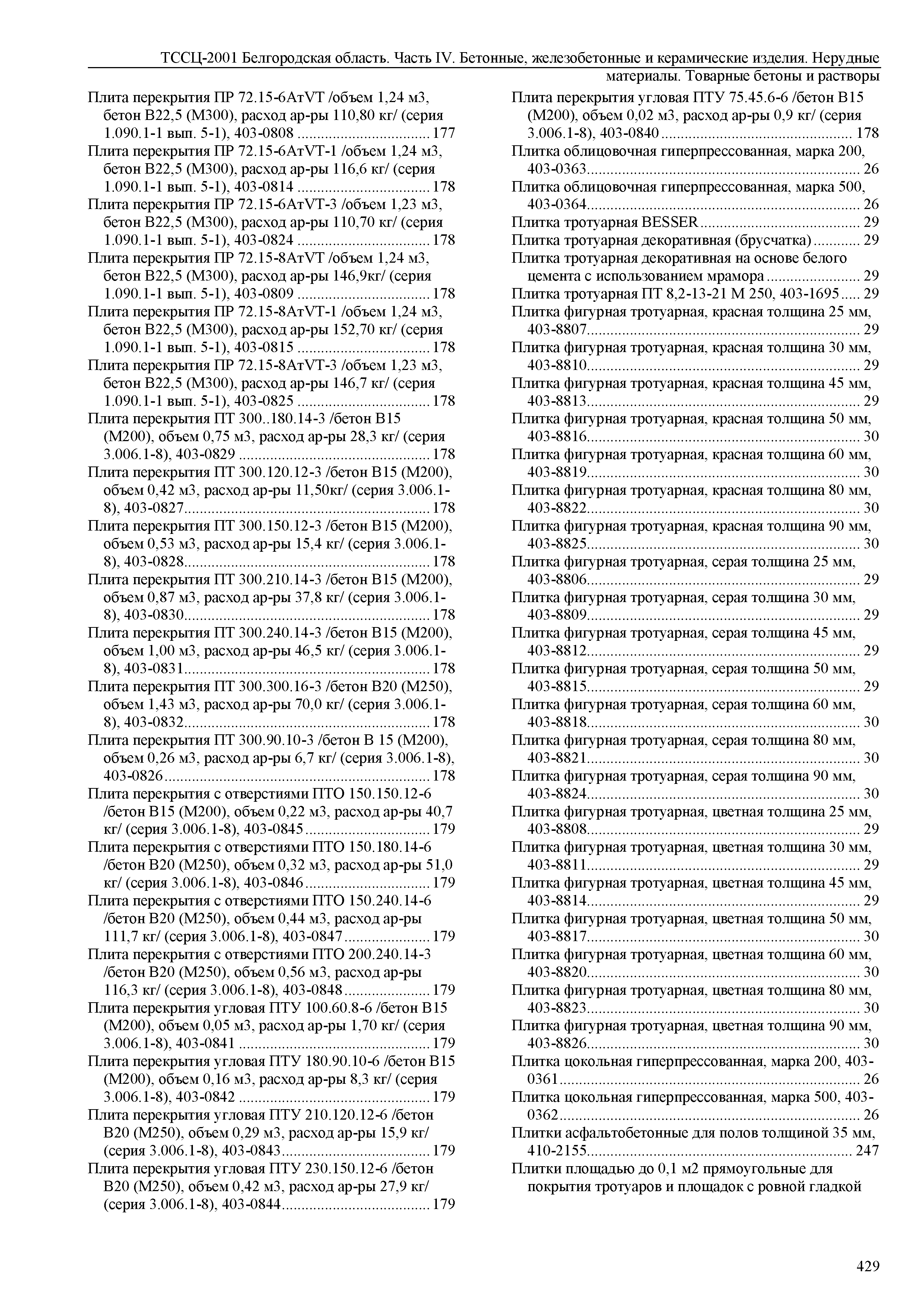 ТССЦ Белгородская область 04-2001