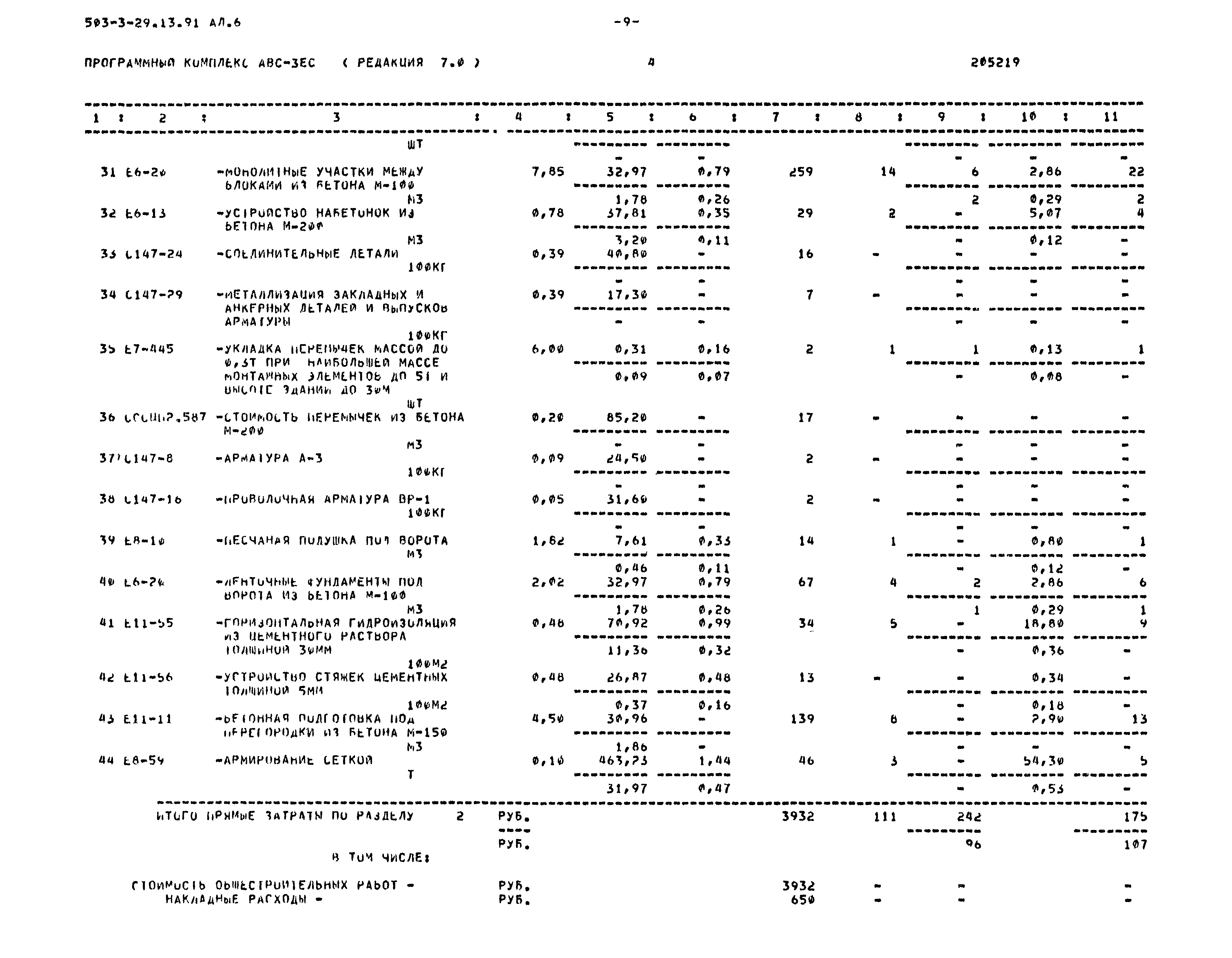 Типовой проект 503-3-29.13.91