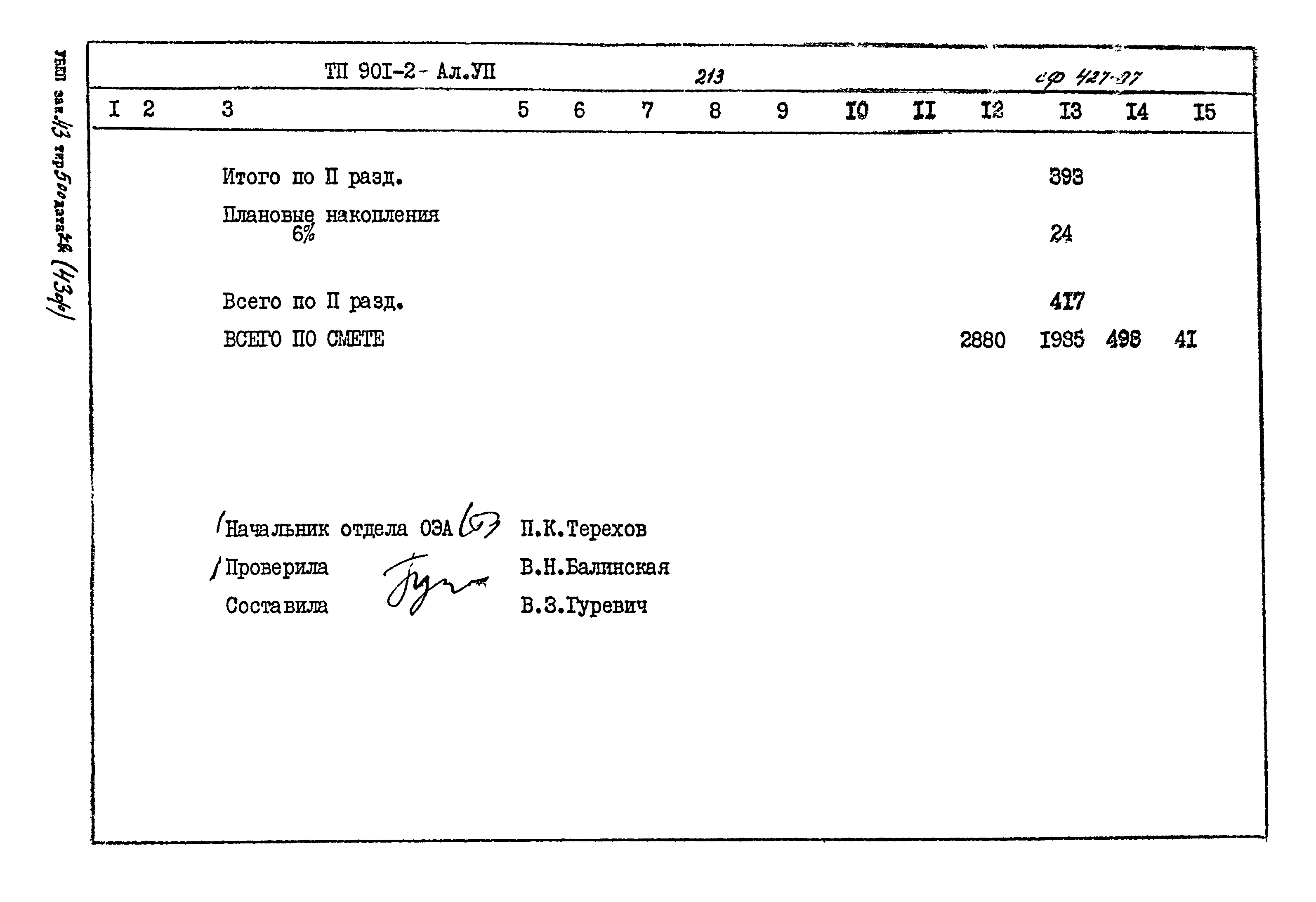 Типовой проект 901-2-10/80