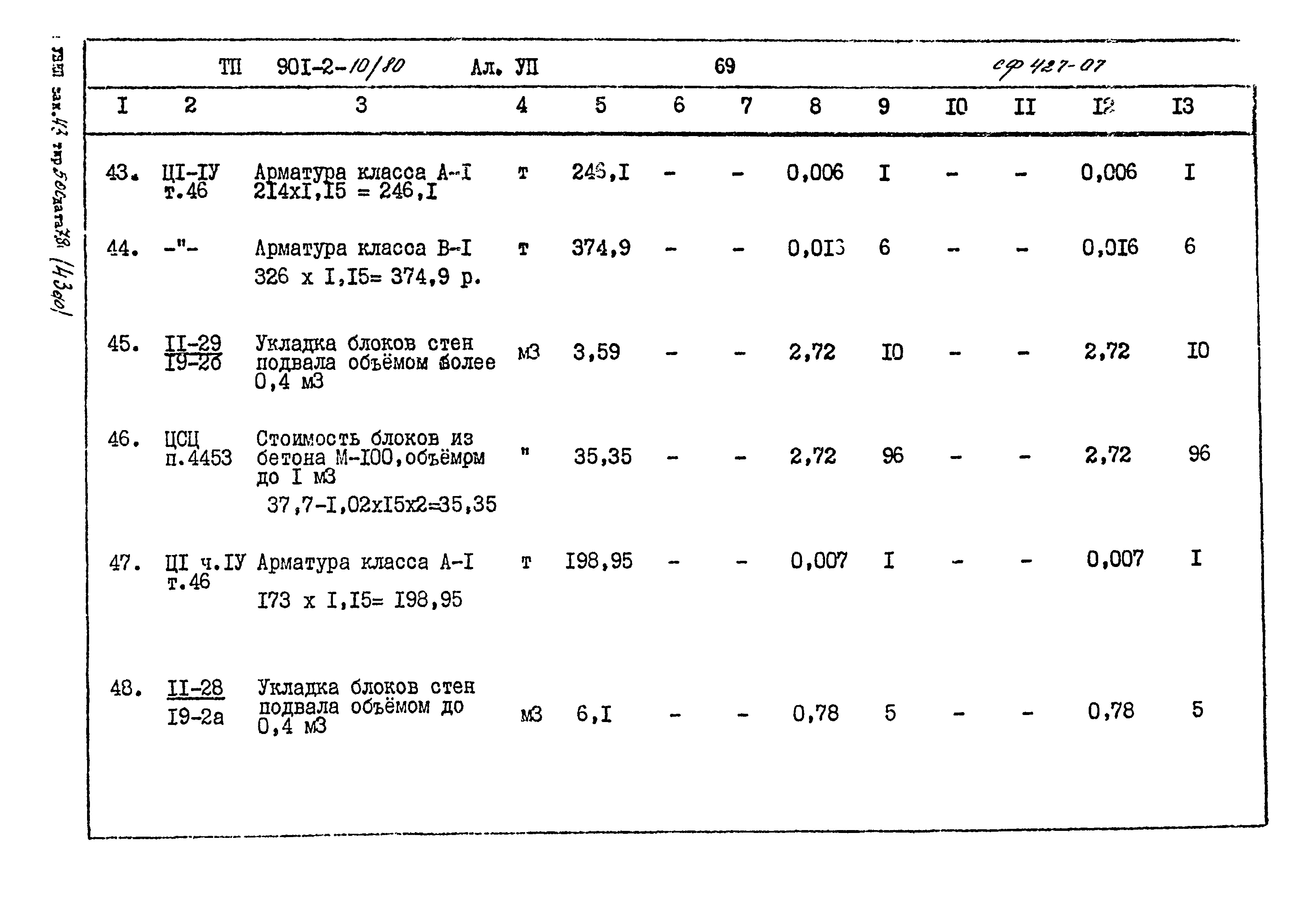 Типовой проект 901-2-10/80