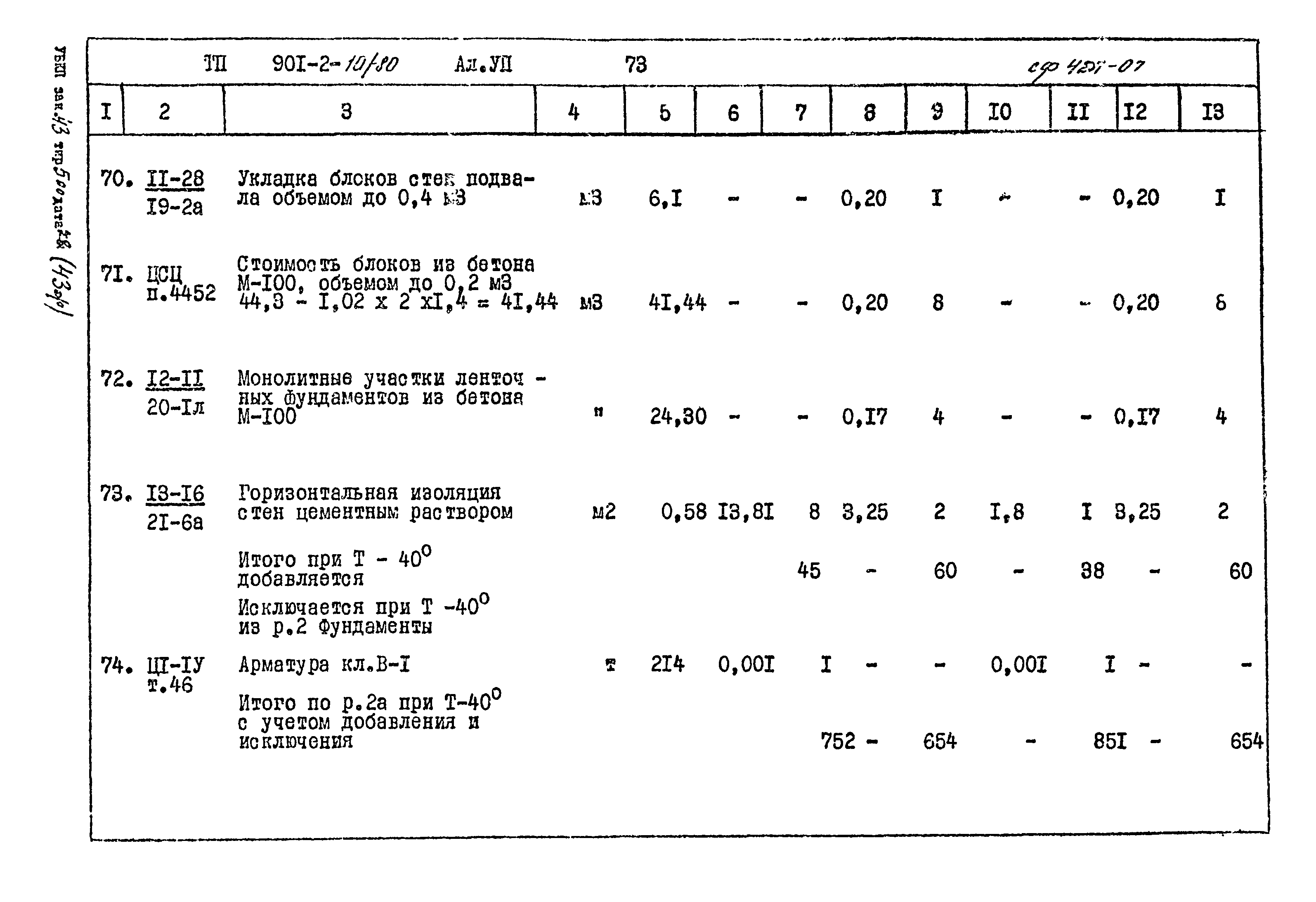 Типовой проект 901-2-10/80