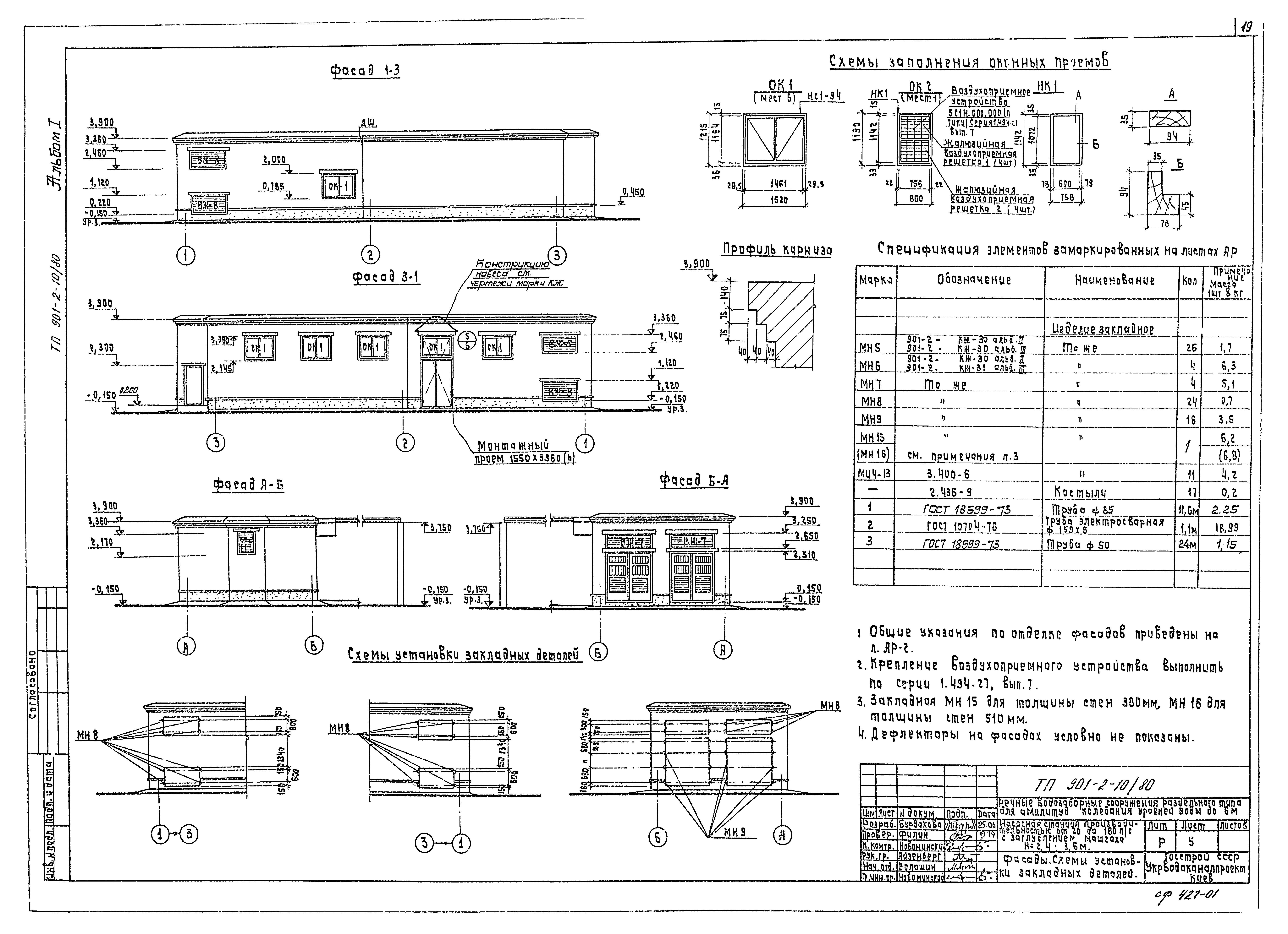 Типовой проект 901-2-10/80