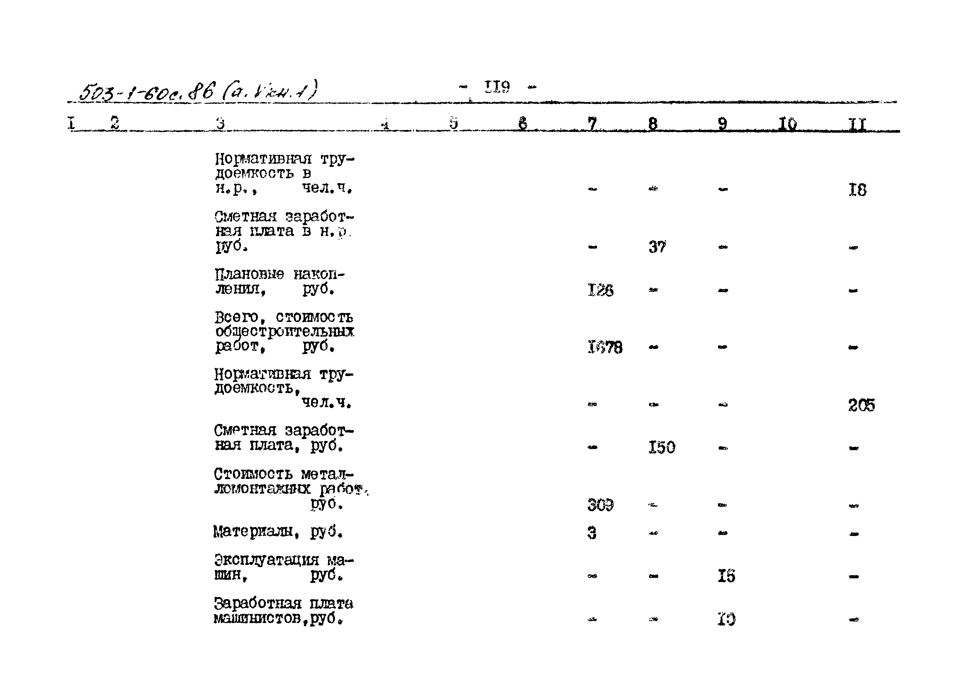 Типовой проект 503-1-60с.86