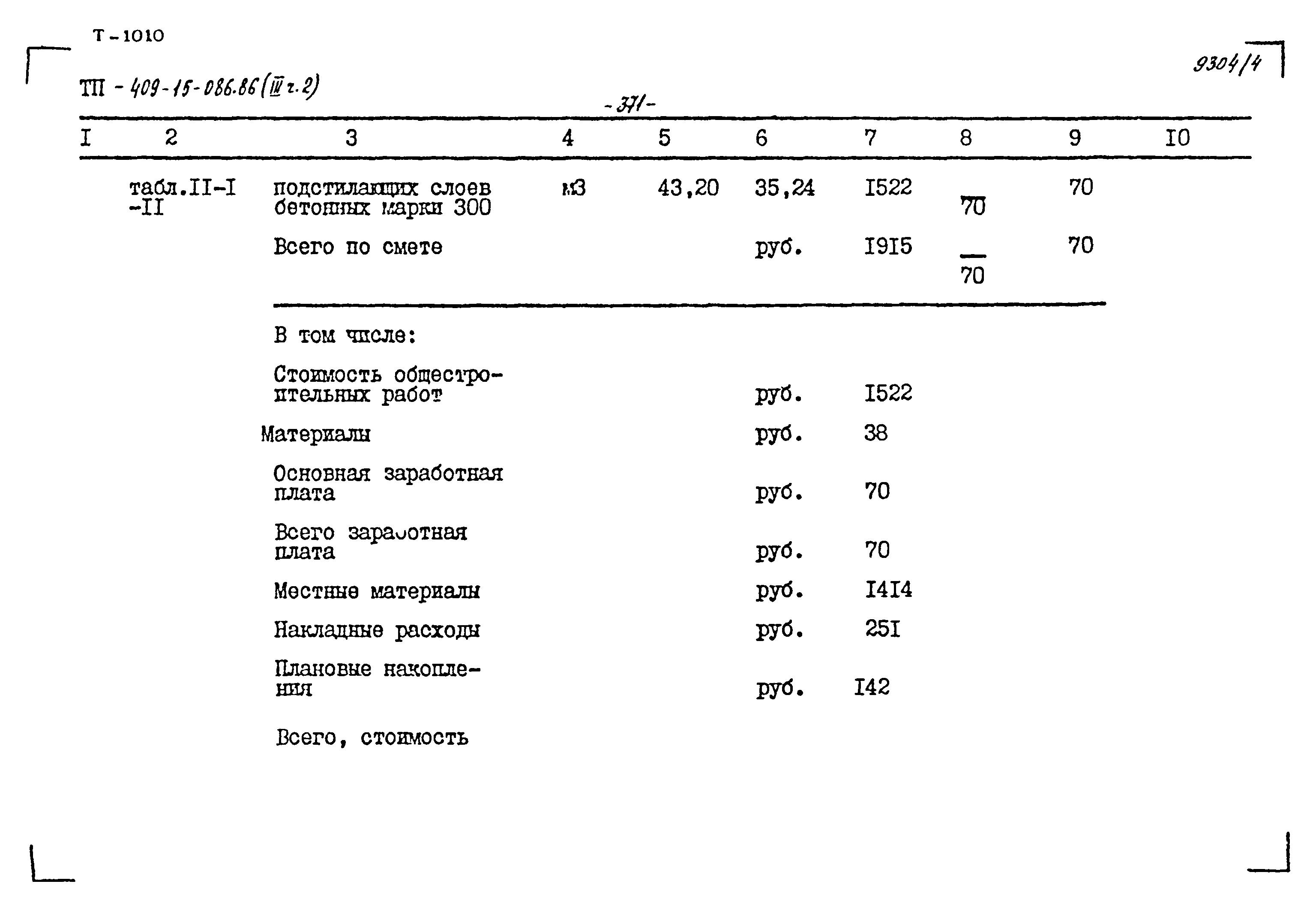 Типовой проект 409-15-086.86