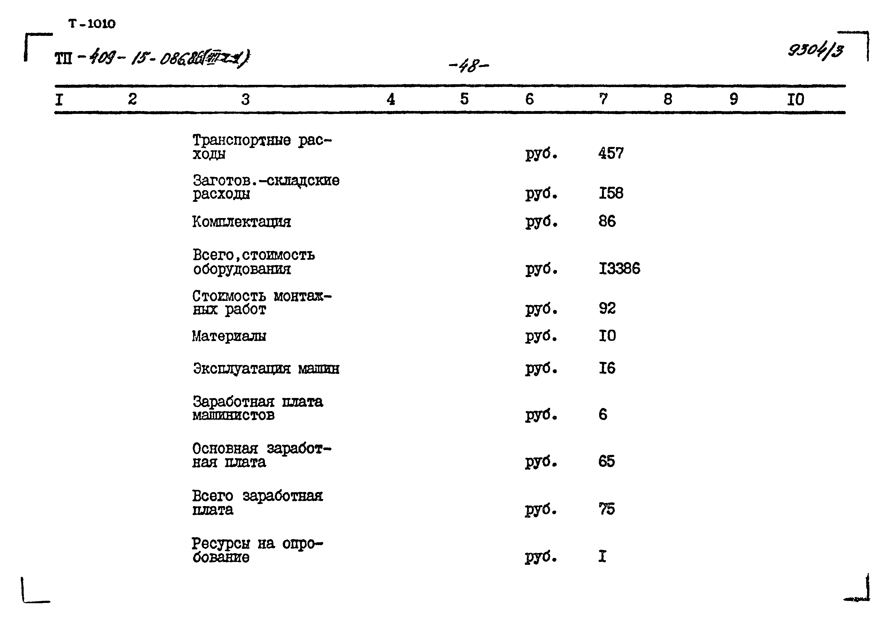 Типовой проект 409-15-086.86