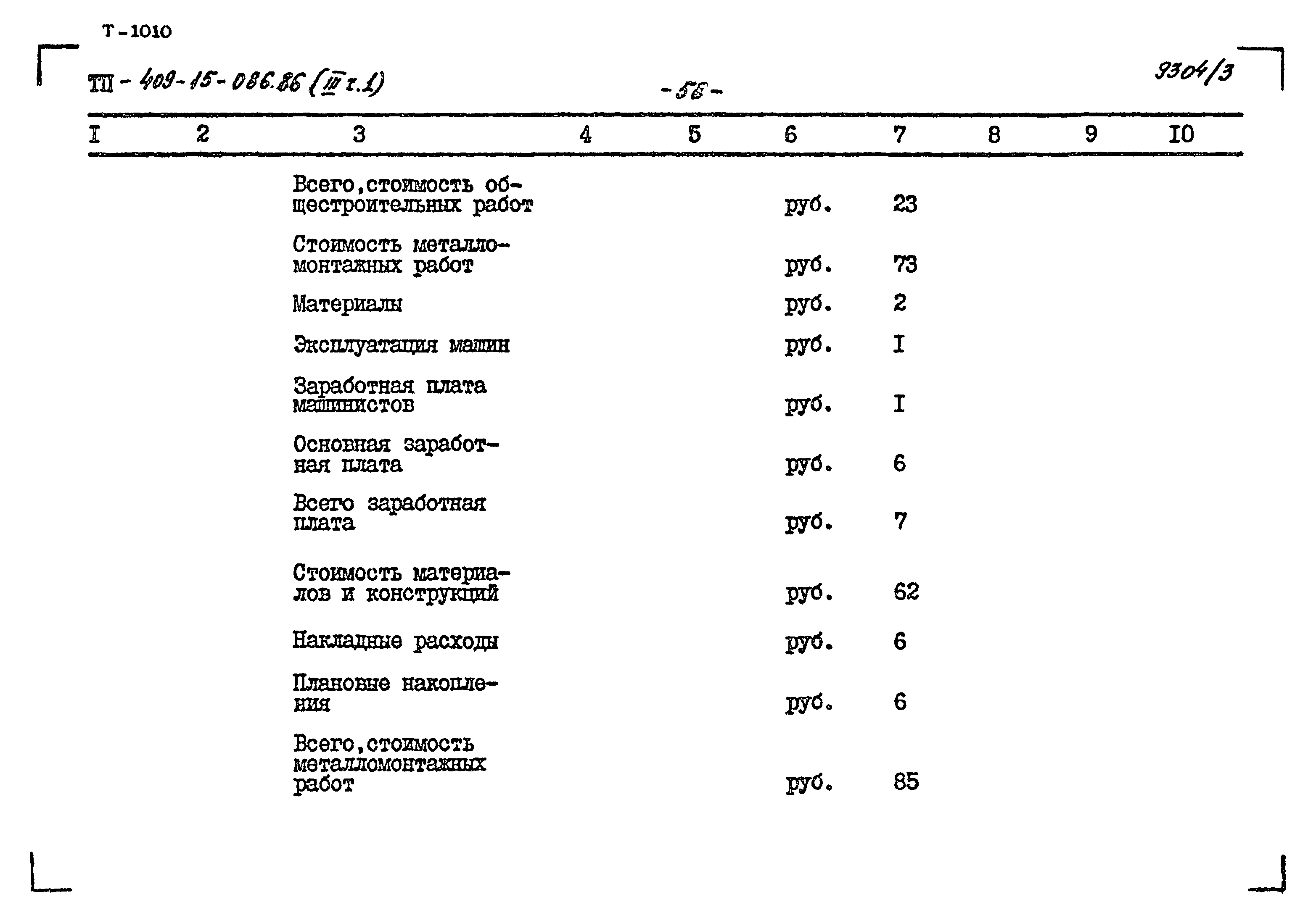 Типовой проект 409-15-086.86