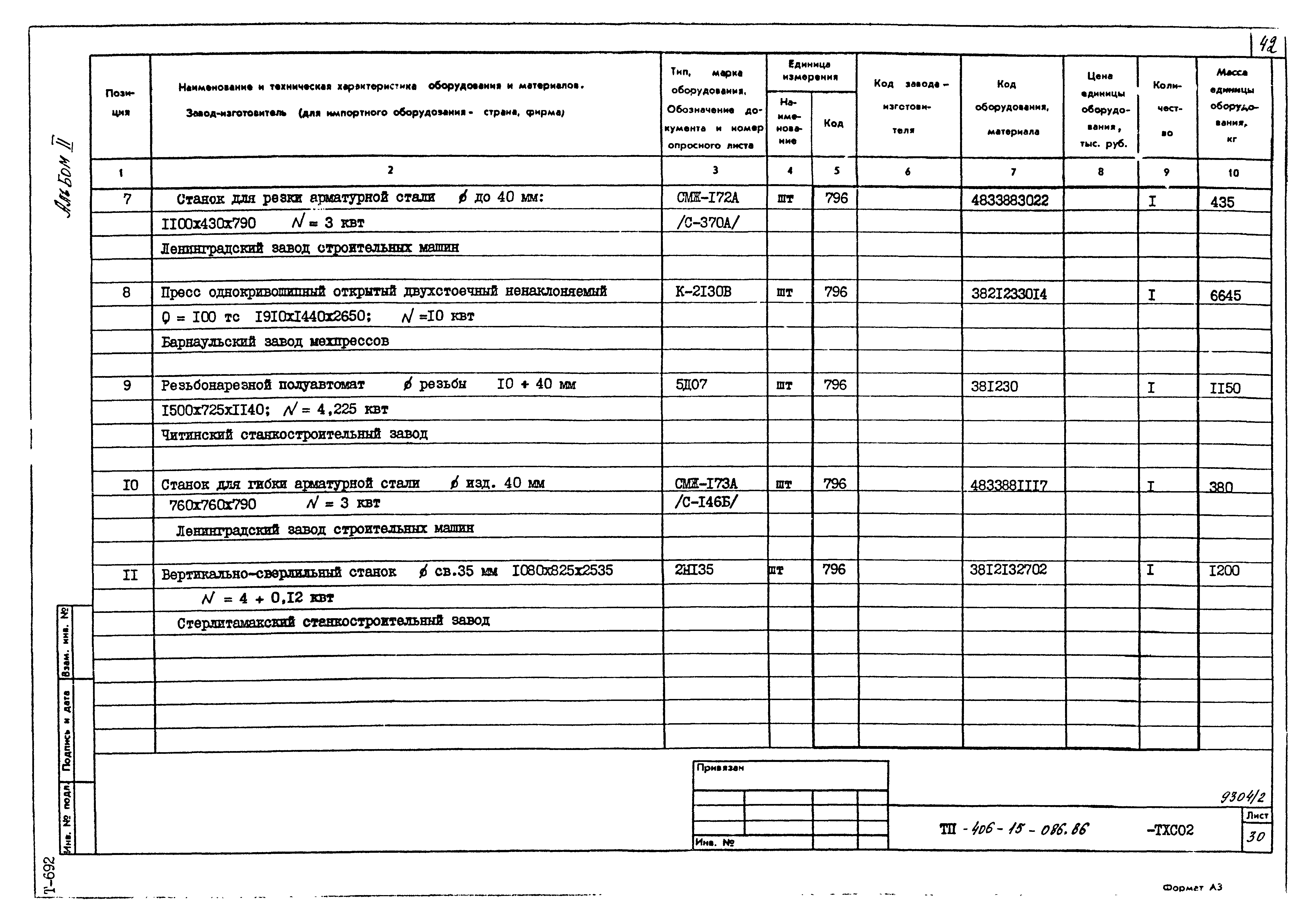 Типовой проект 409-15-086.86