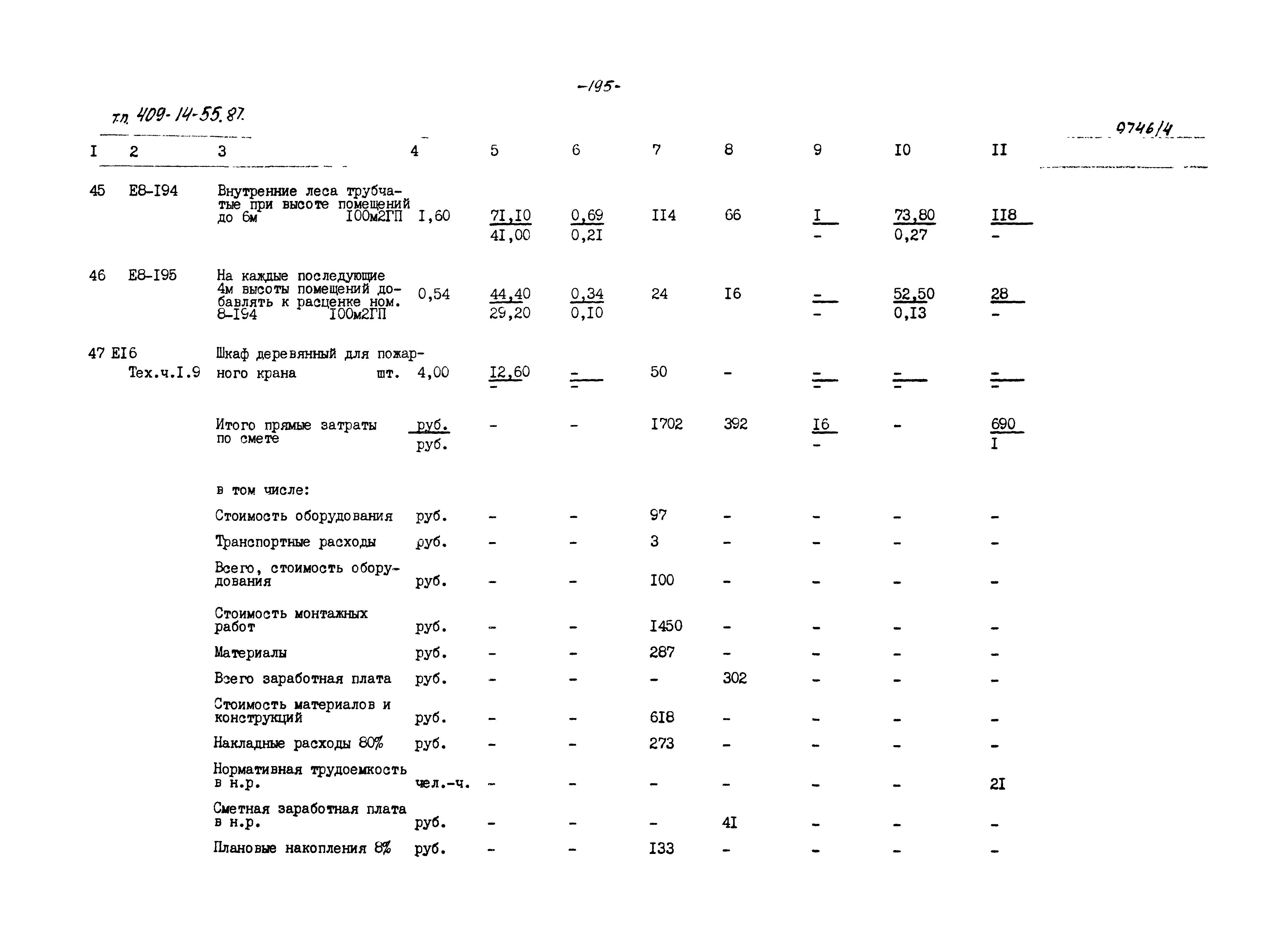 Типовой проект 409-14-55.87