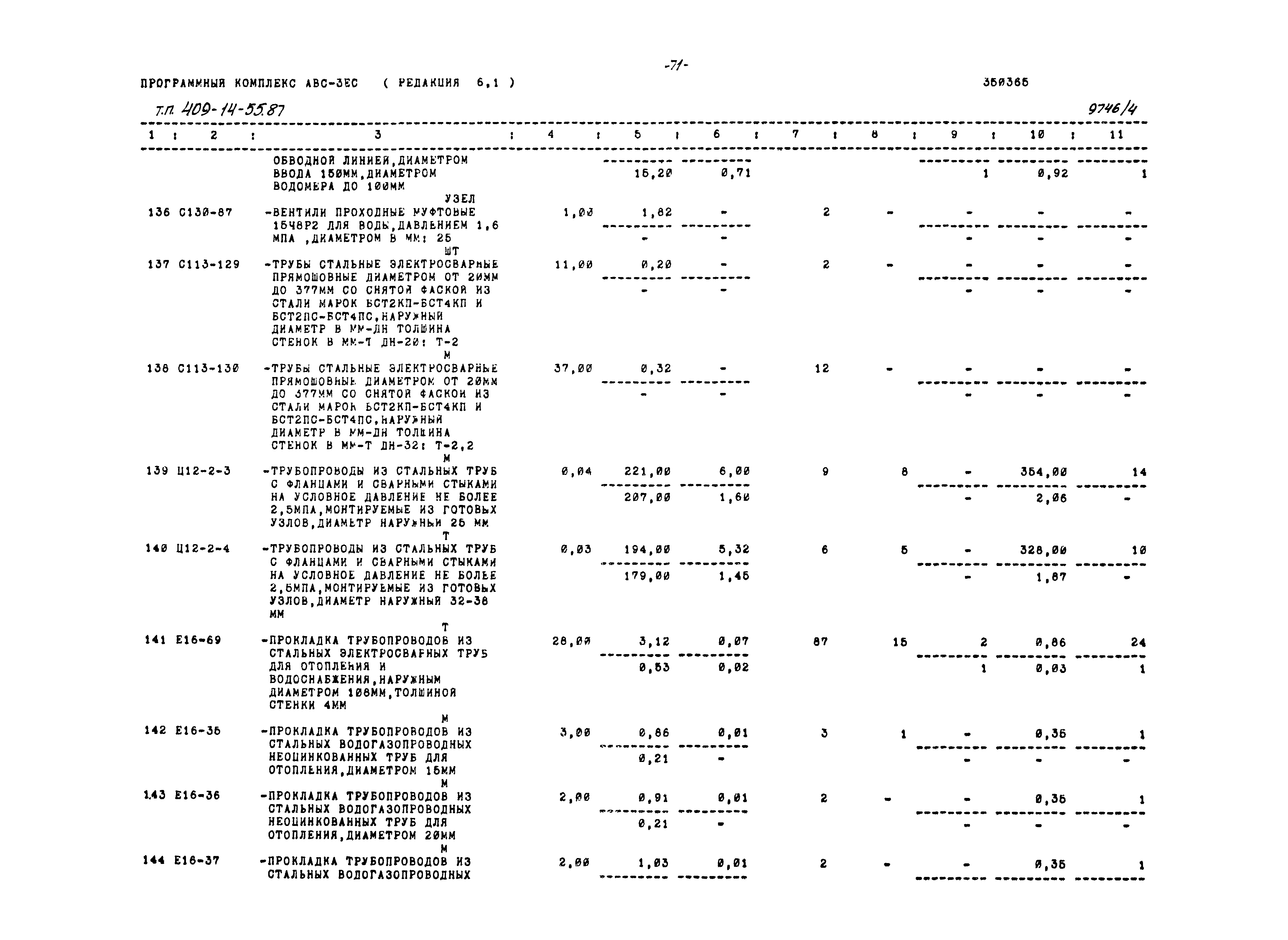 Типовой проект 409-14-55.87