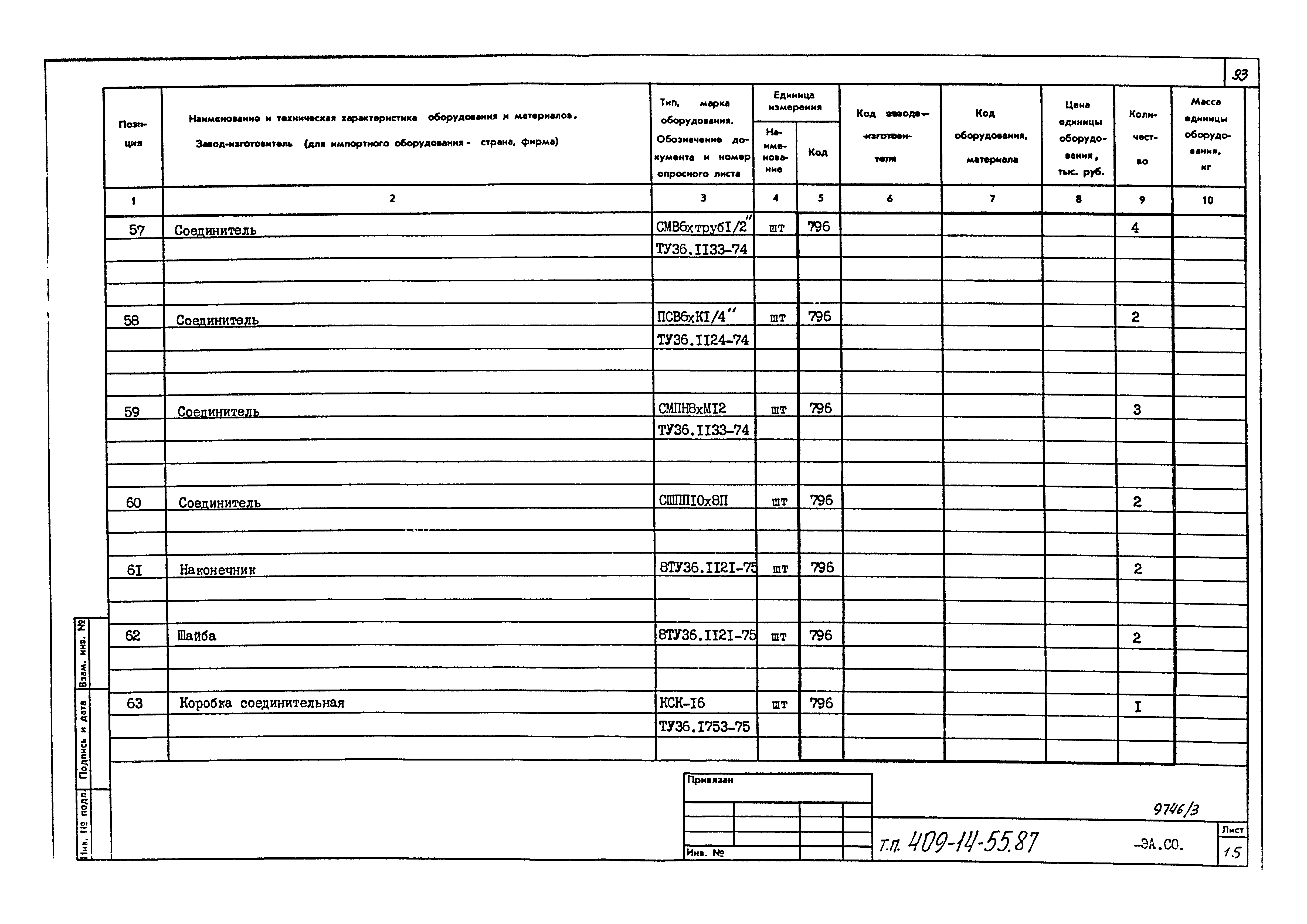 Типовой проект 409-14-55.87