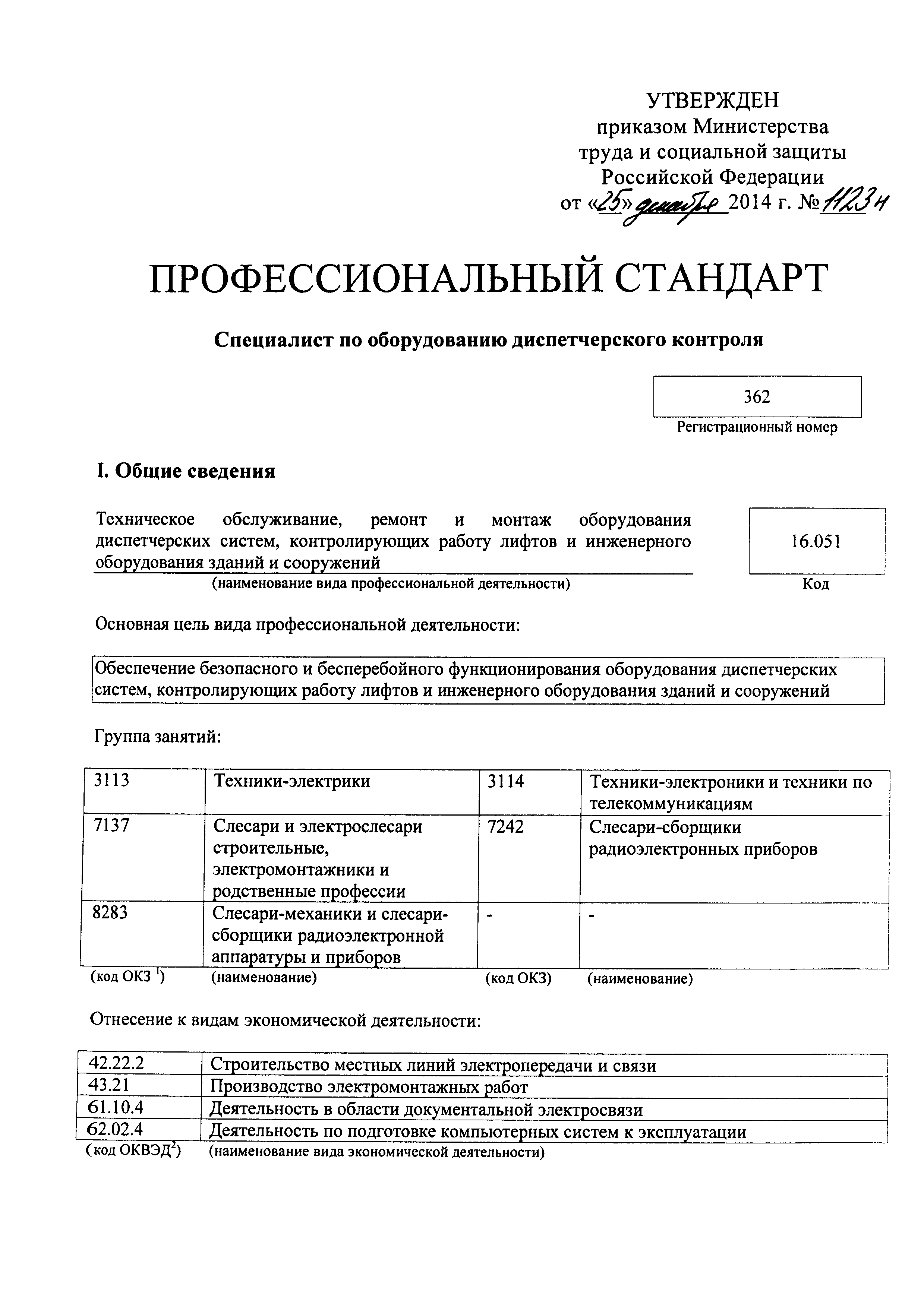 Приказ 1123н