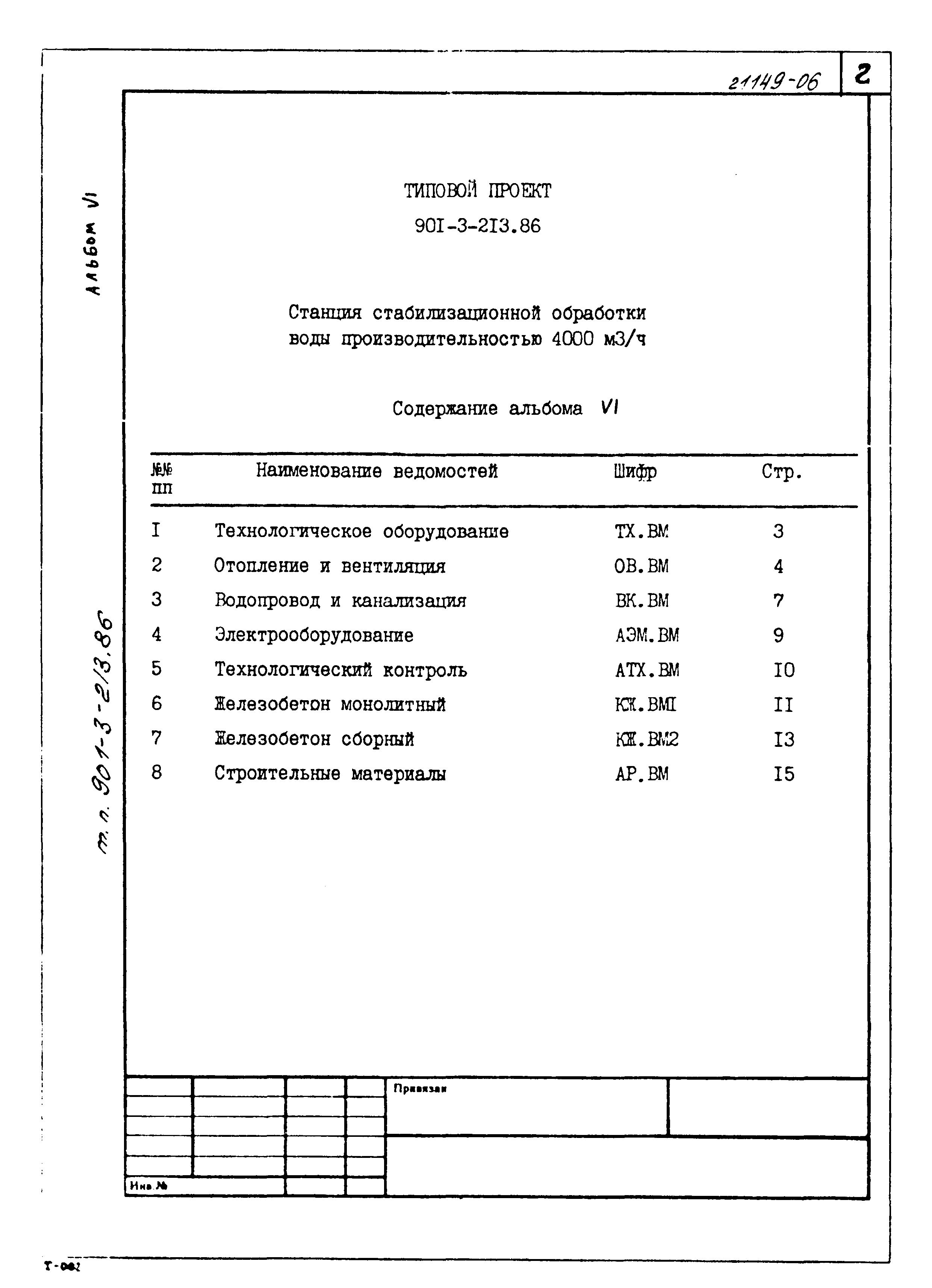 Типовой проект 901-3-213.86