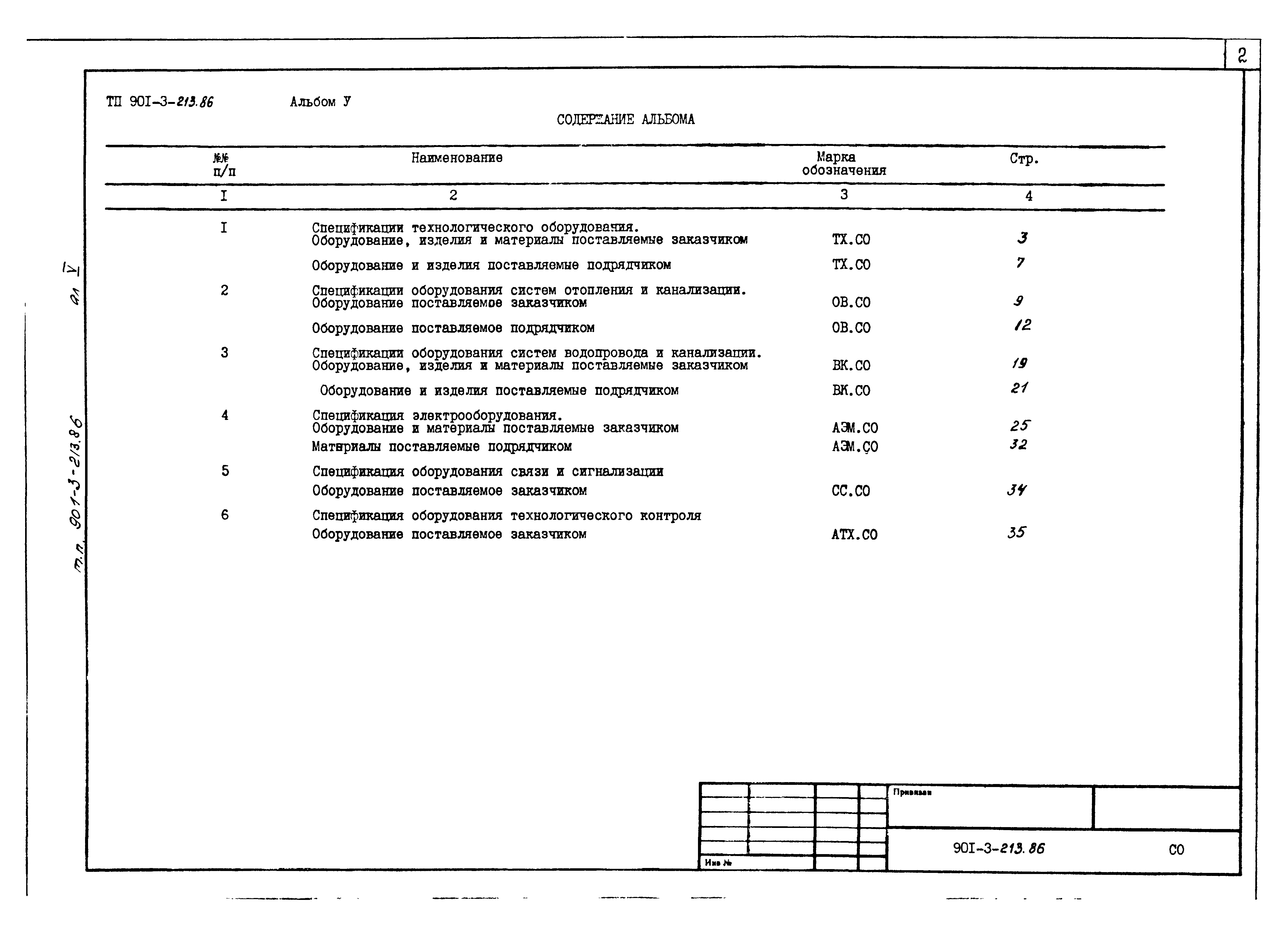 Типовой проект 901-3-213.86