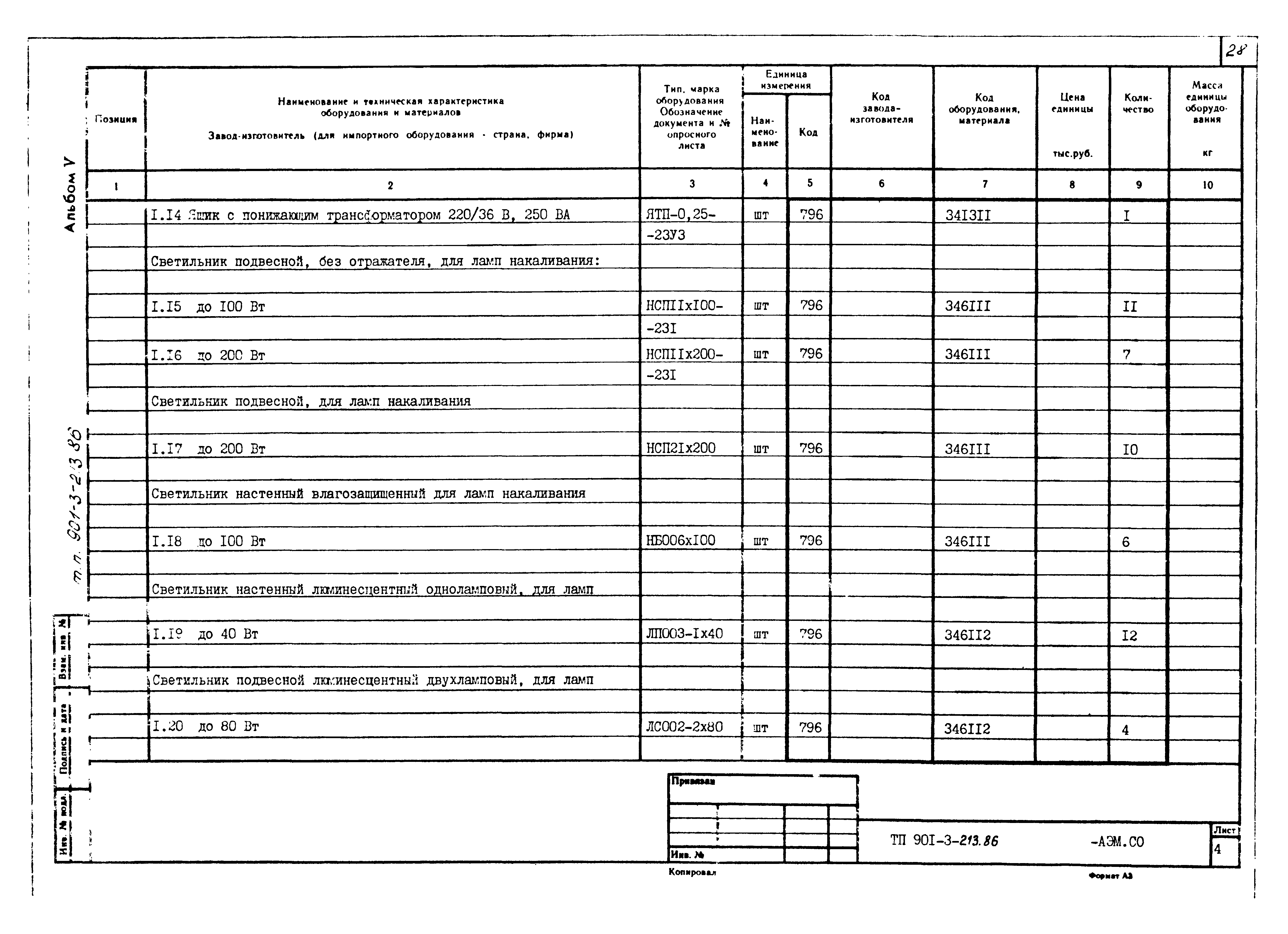 Типовой проект 901-3-213.86