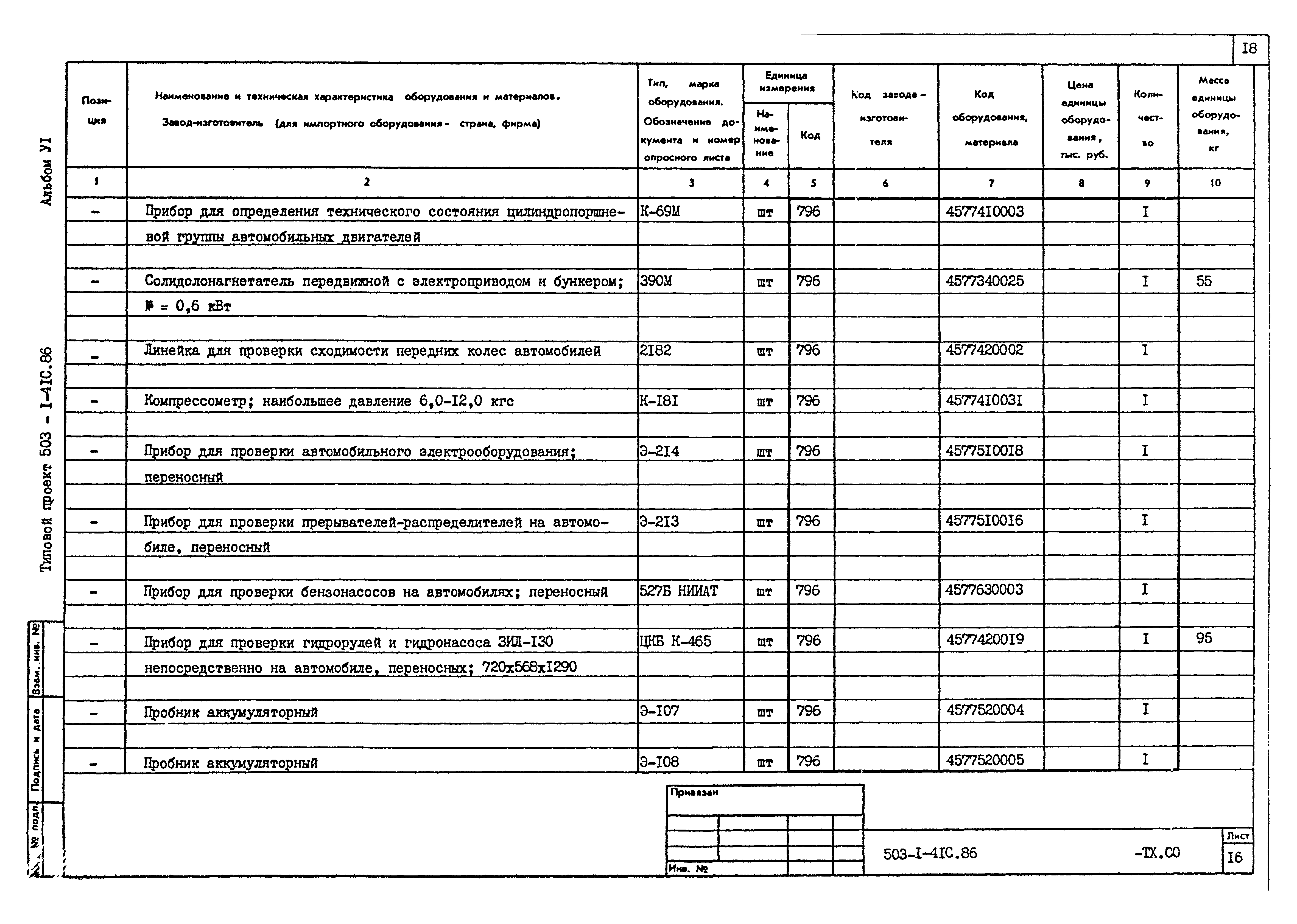 Типовой проект 503-1-41с.86