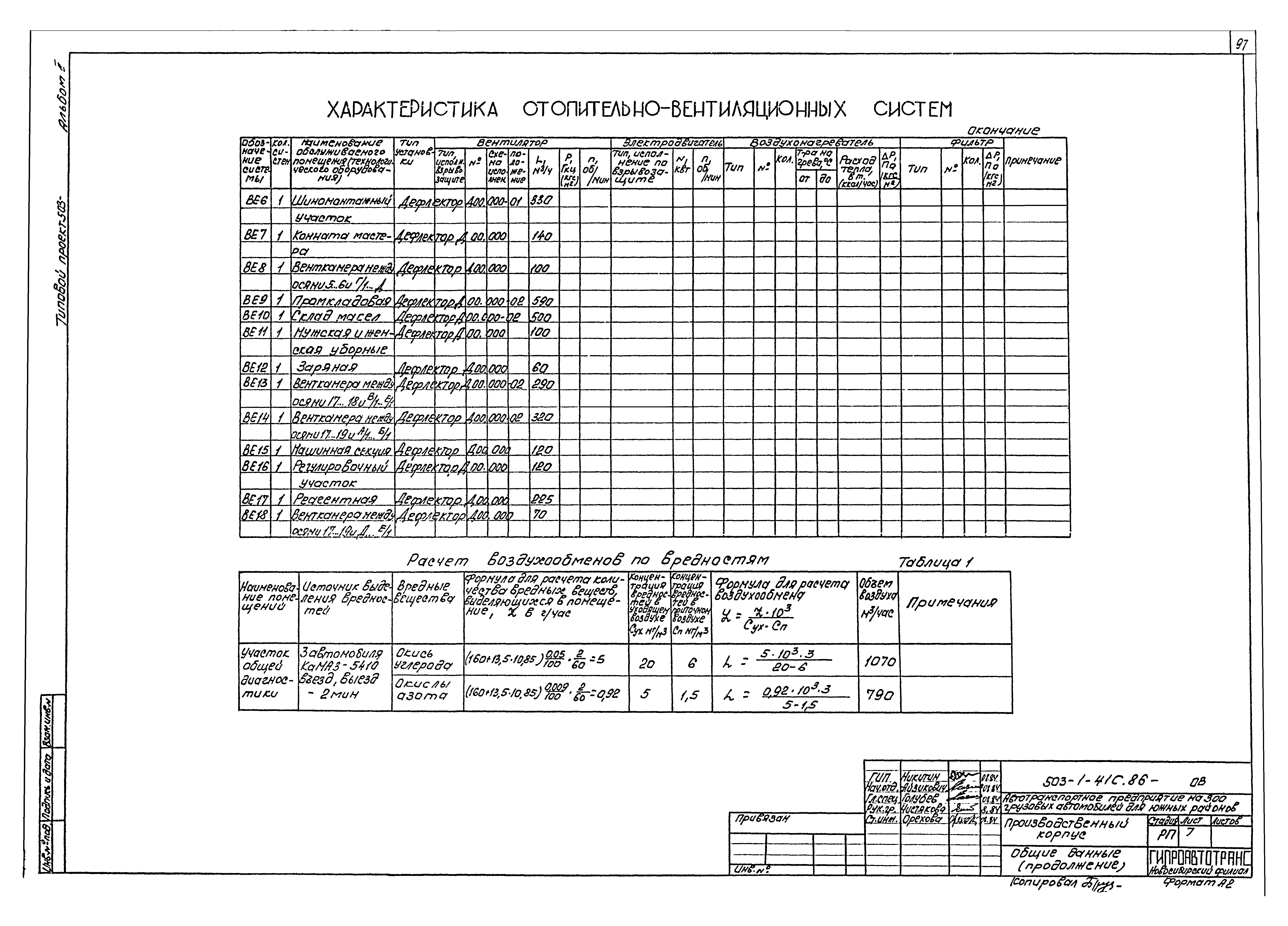 Типовой проект 503-1-41с.86