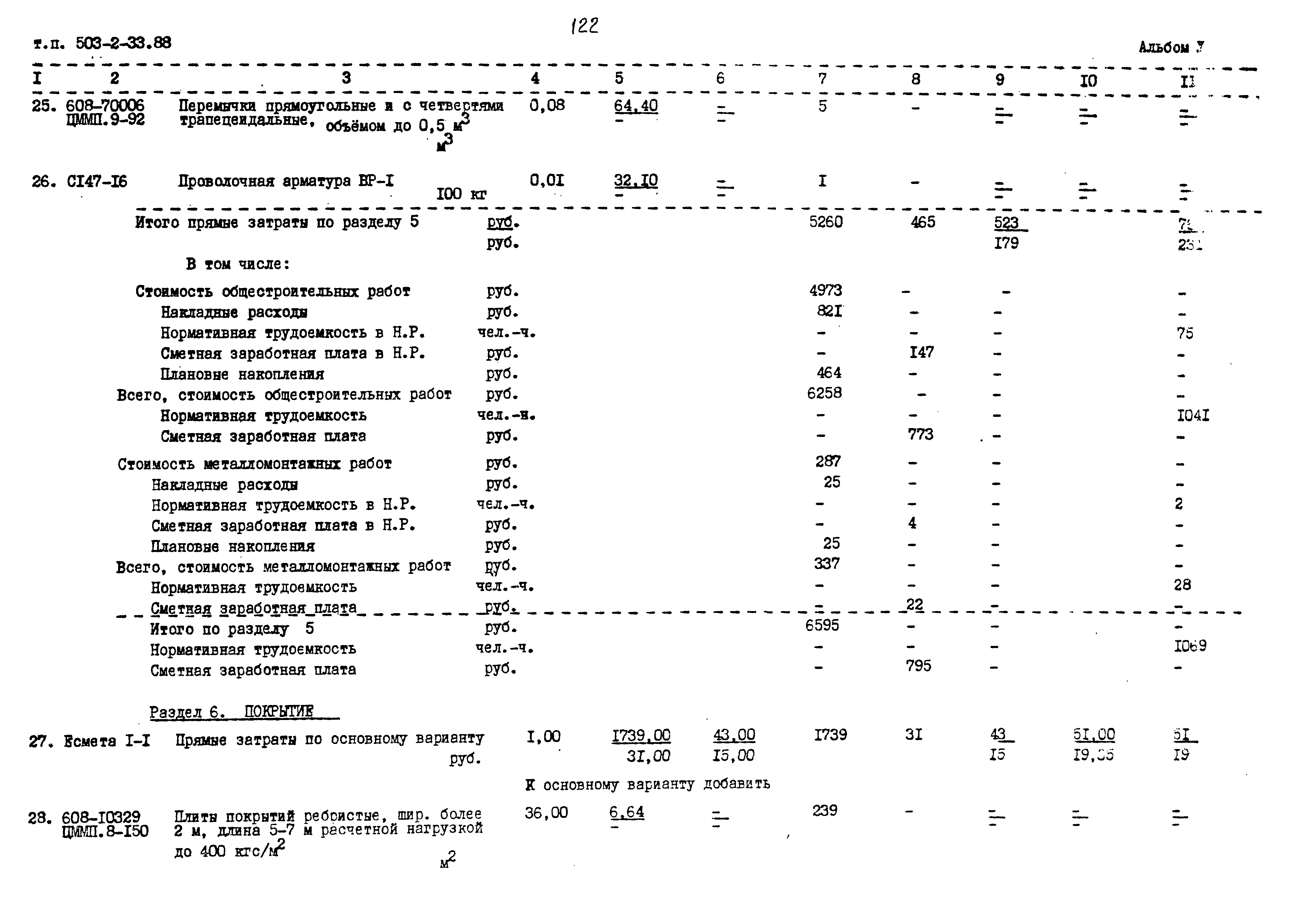 Типовой проект 503-2-33.88