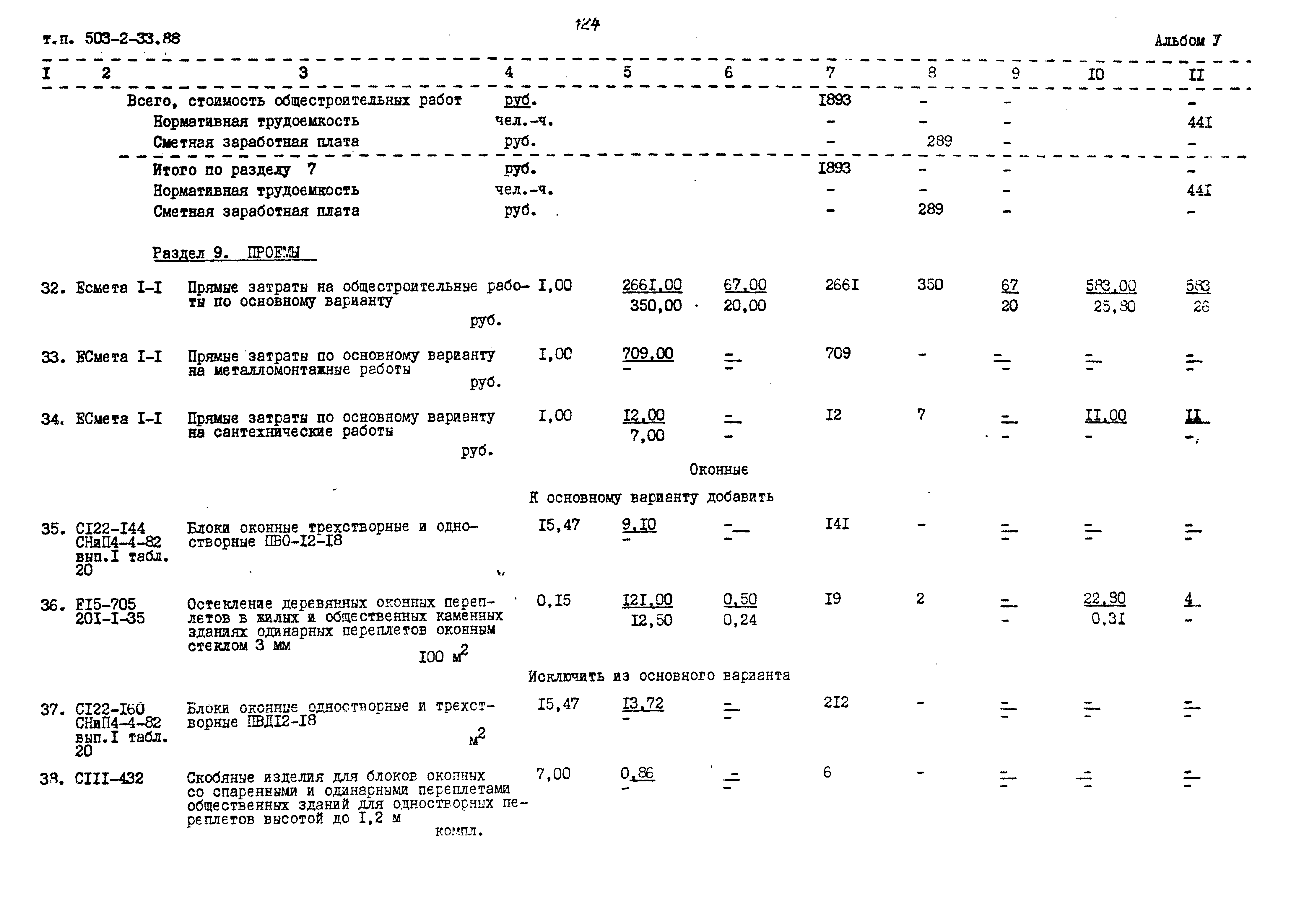 Типовой проект 503-2-33.88