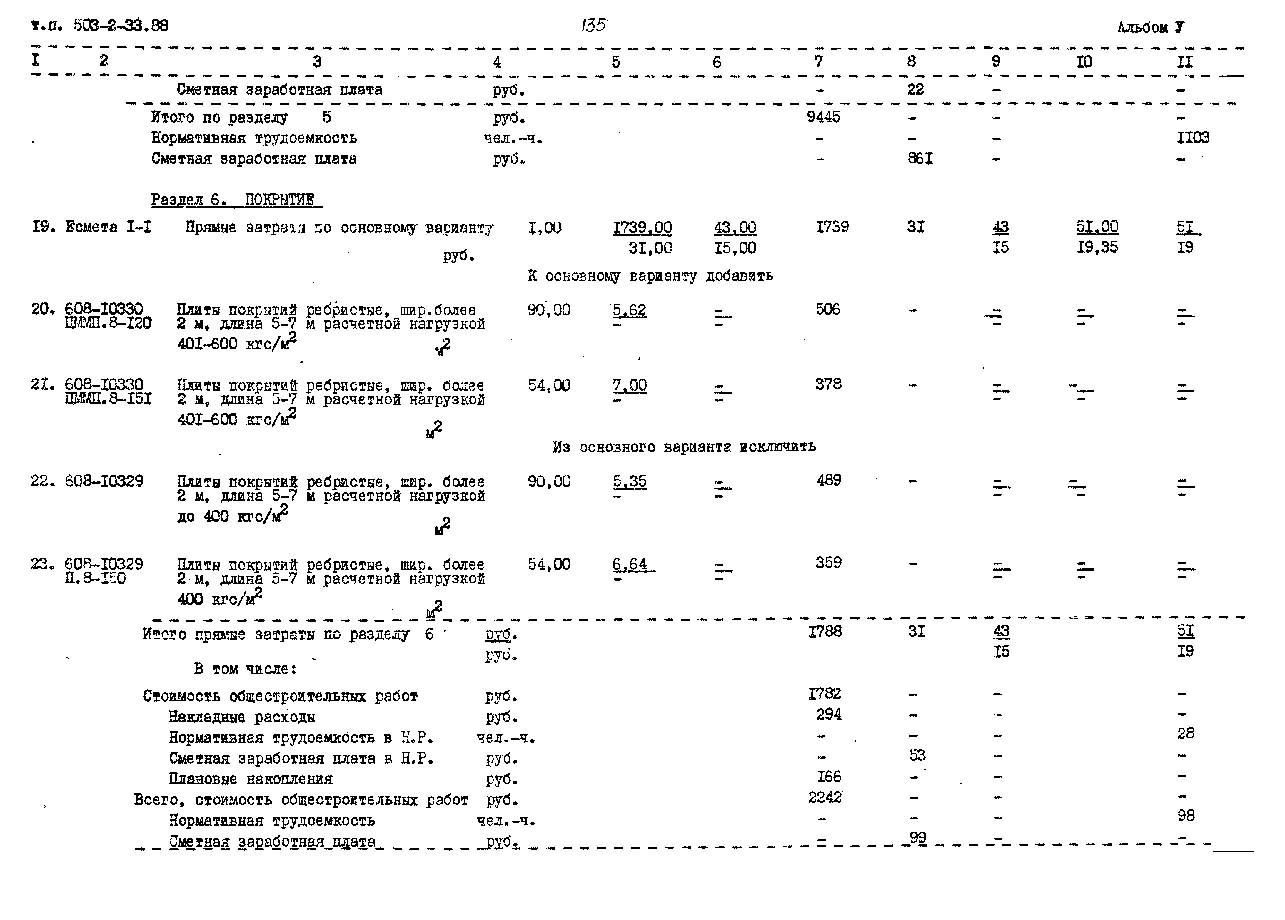 Типовой проект 503-2-33.88