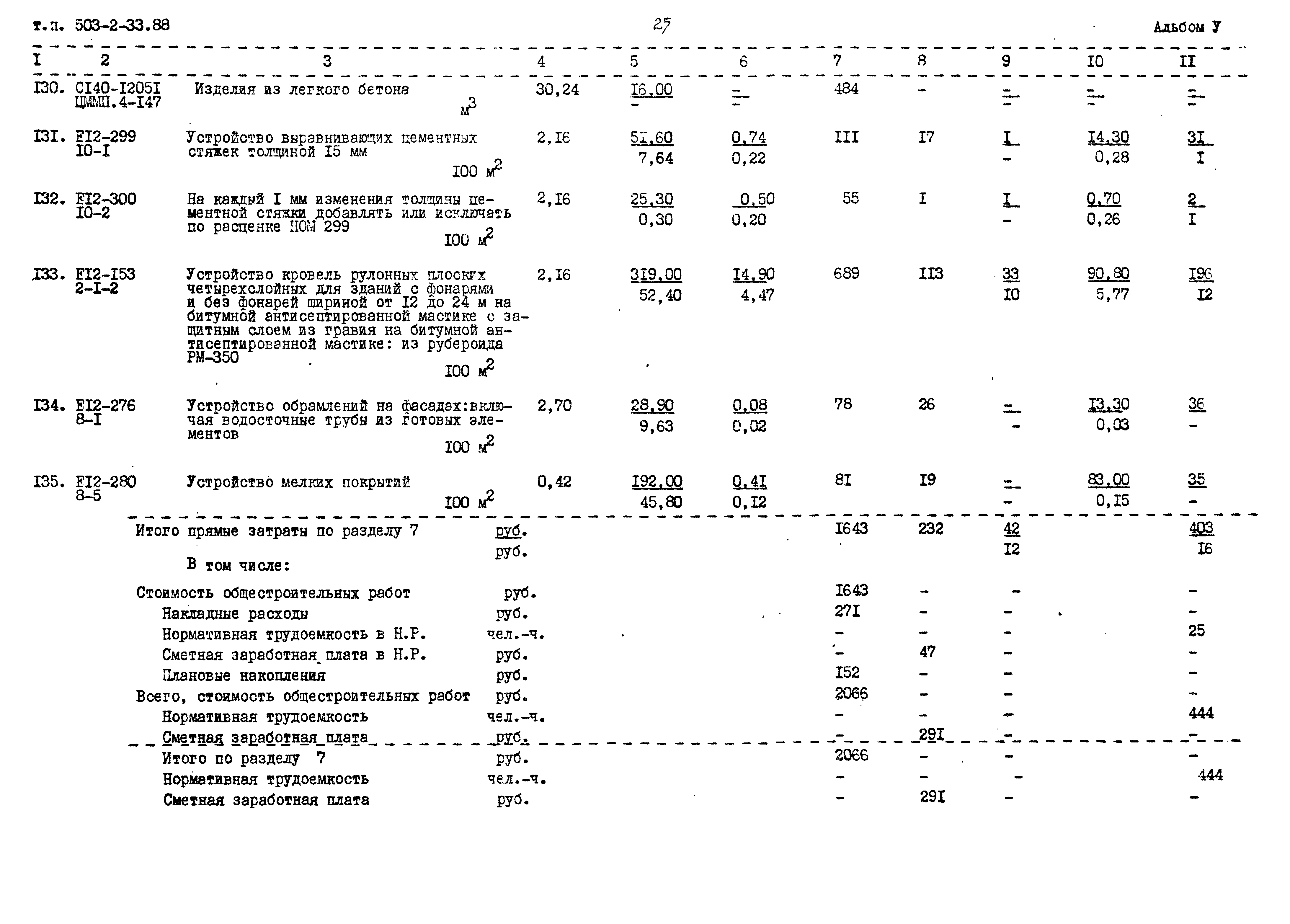 Типовой проект 503-2-33.88