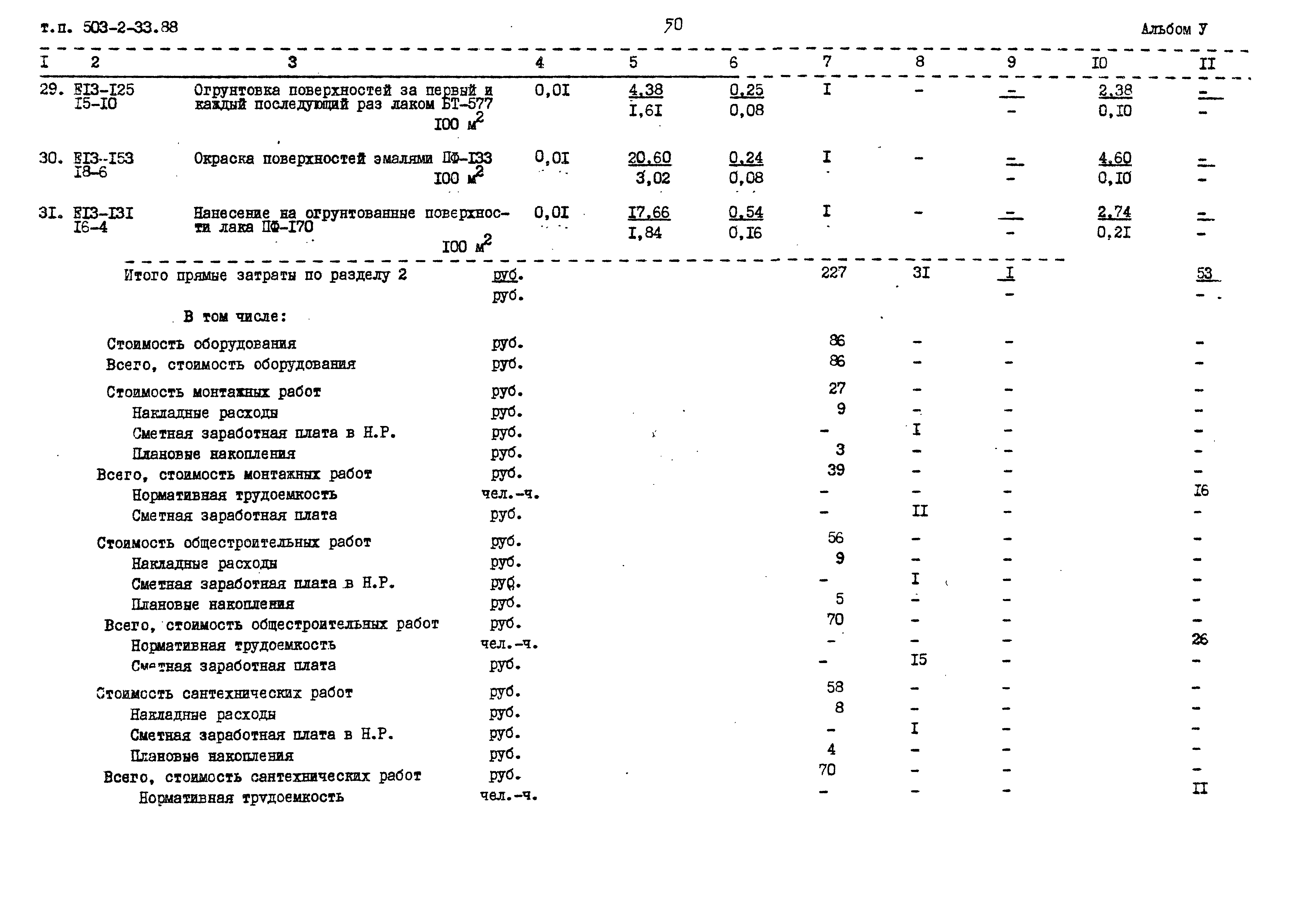 Типовой проект 503-2-33.88