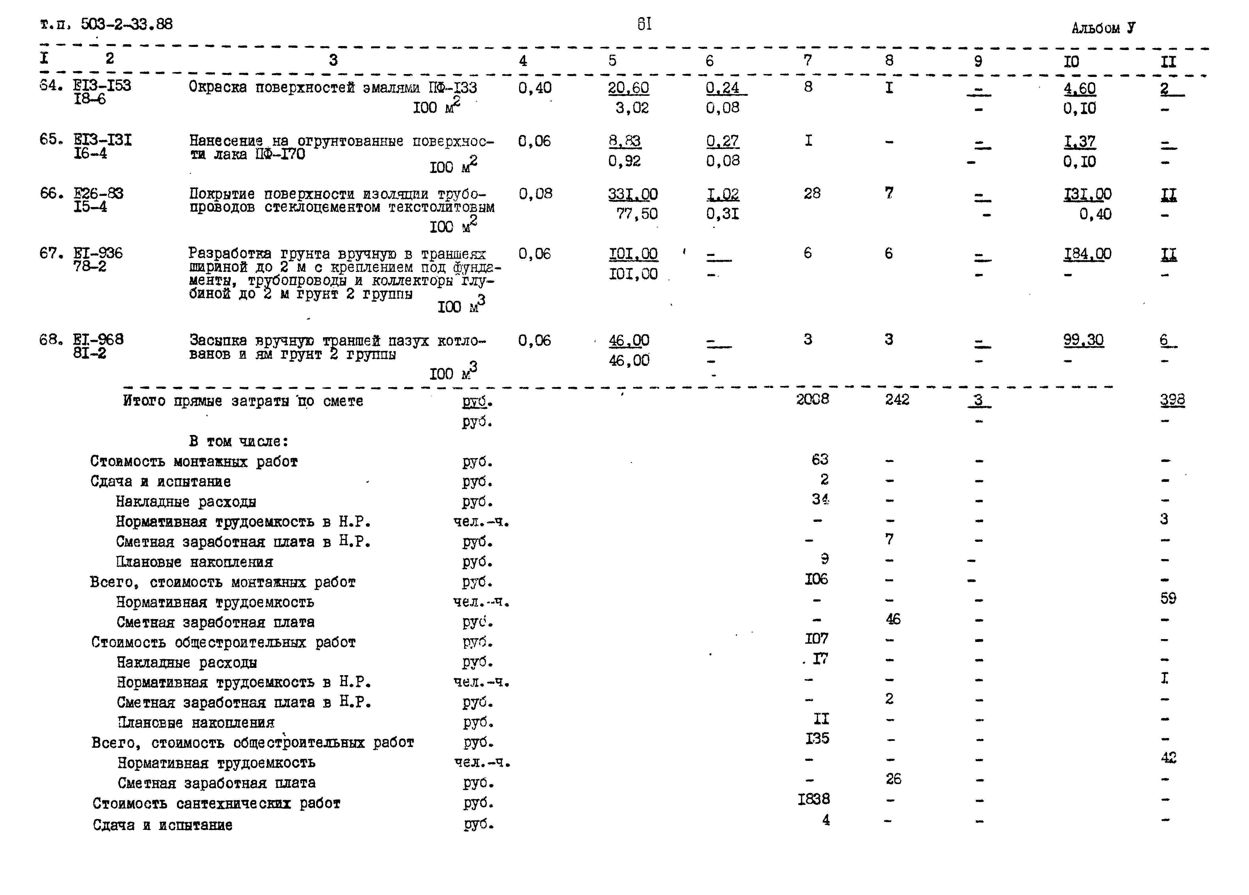 Типовой проект 503-2-33.88