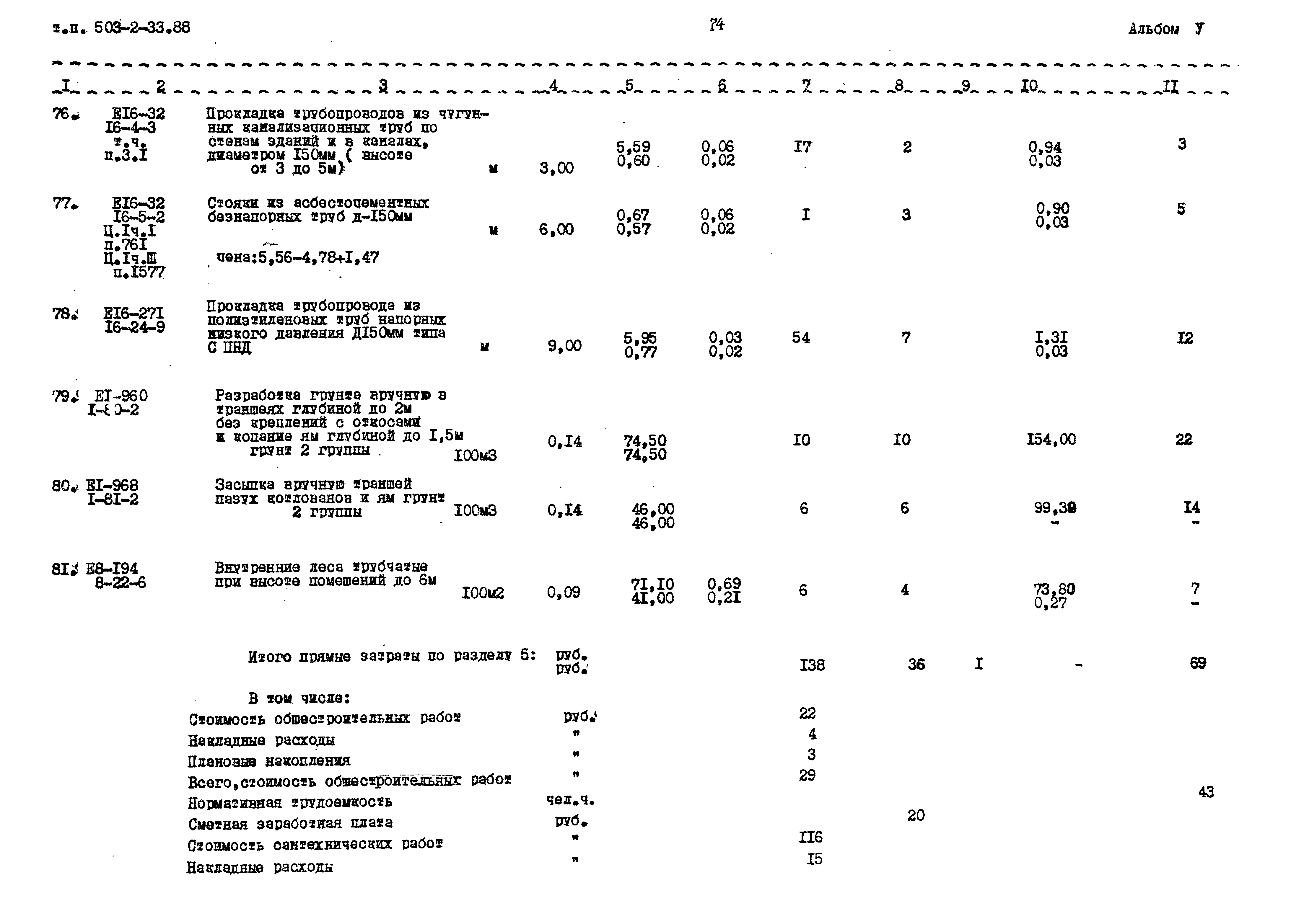 Типовой проект 503-2-33.88