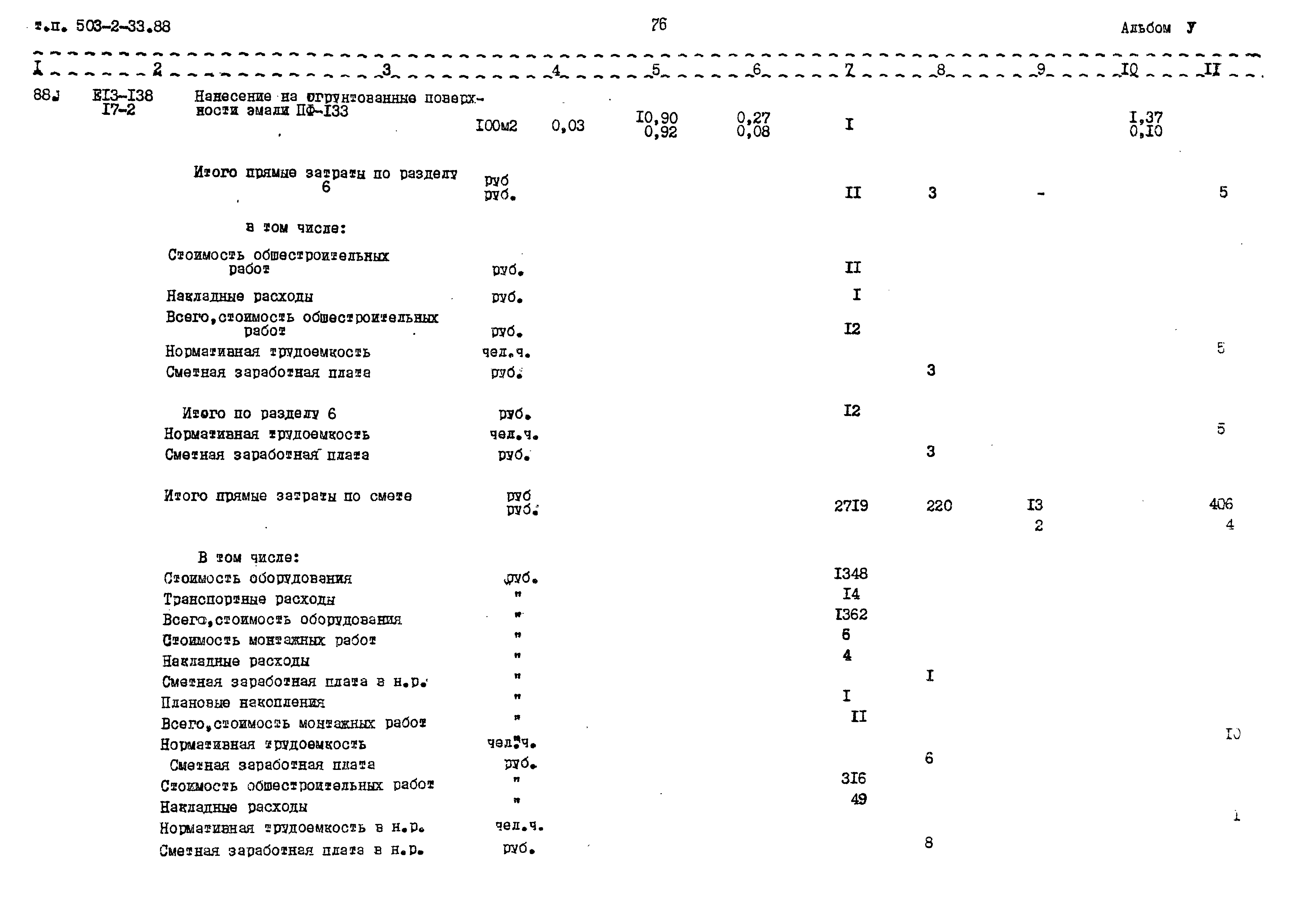 Типовой проект 503-2-33.88