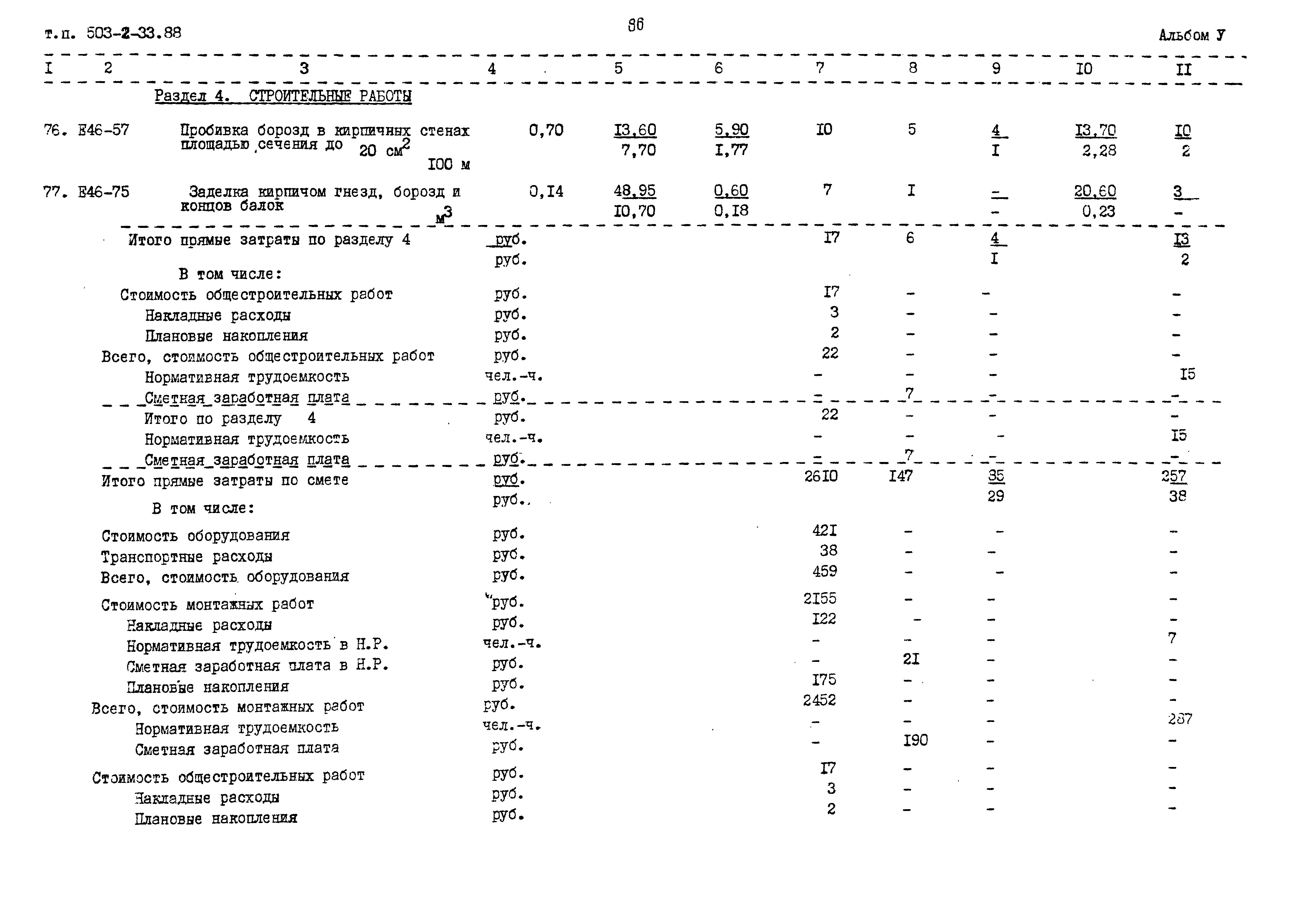 Типовой проект 503-2-33.88