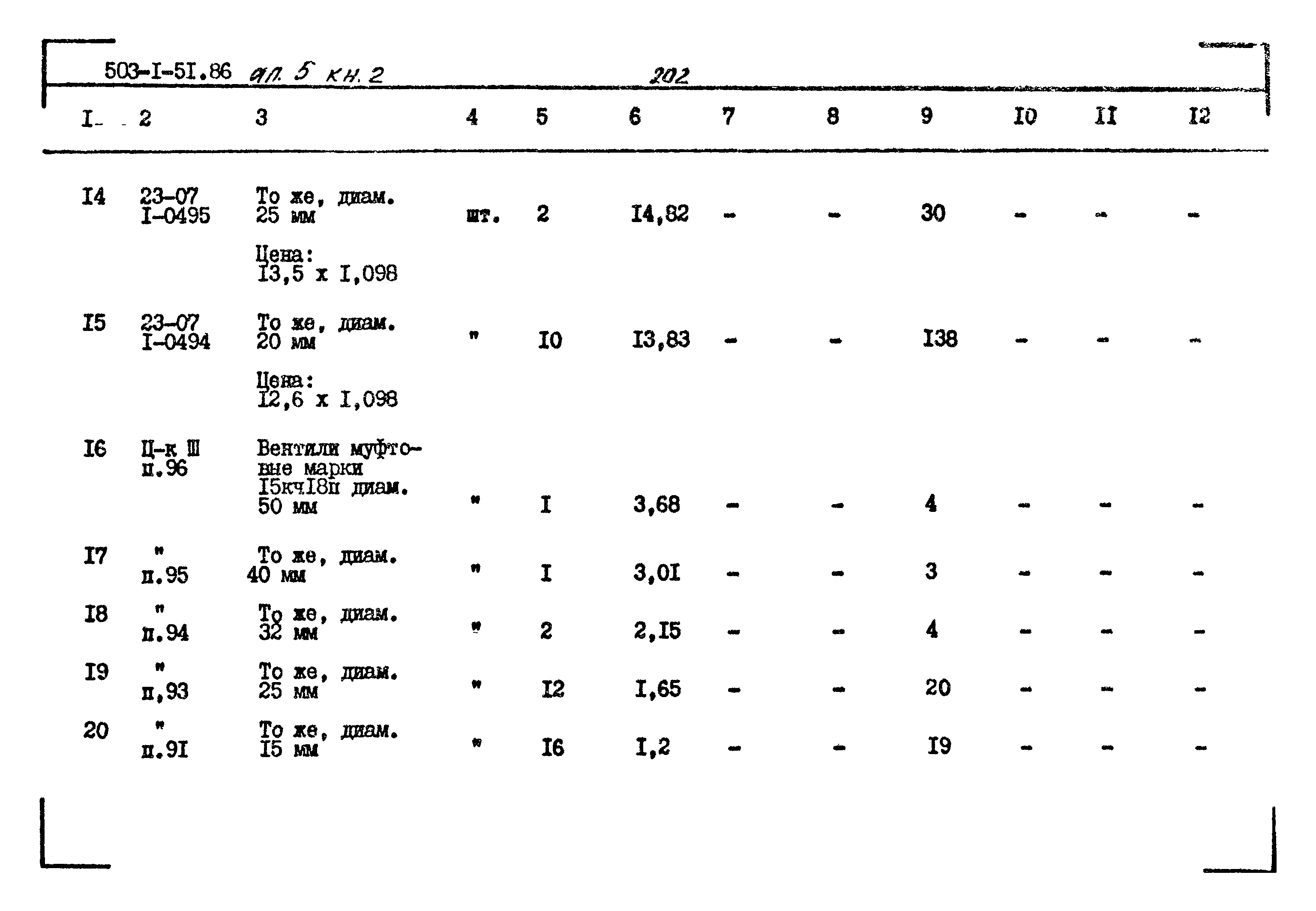 Типовой проект 503-1-51.86