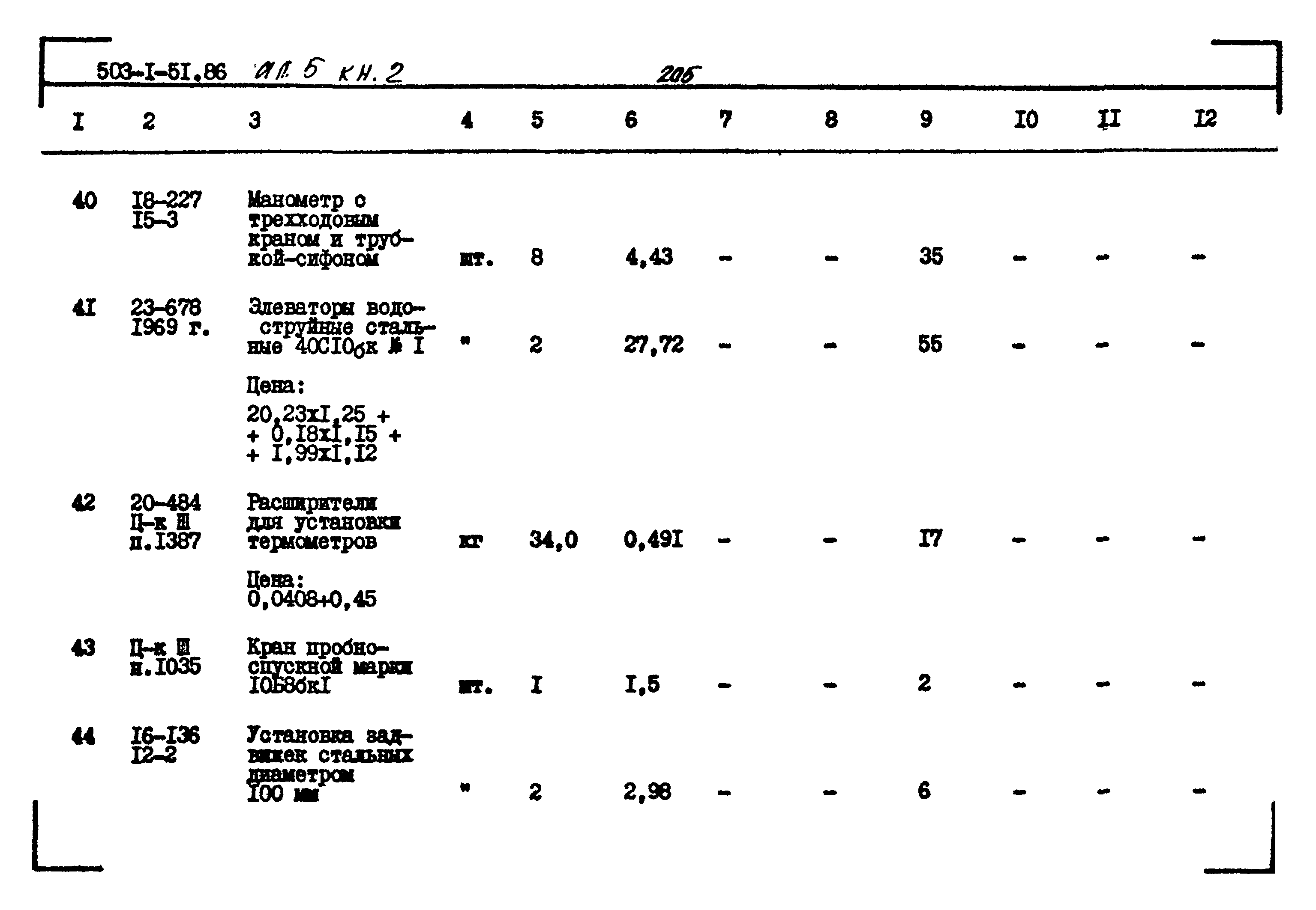 Типовой проект 503-1-51.86