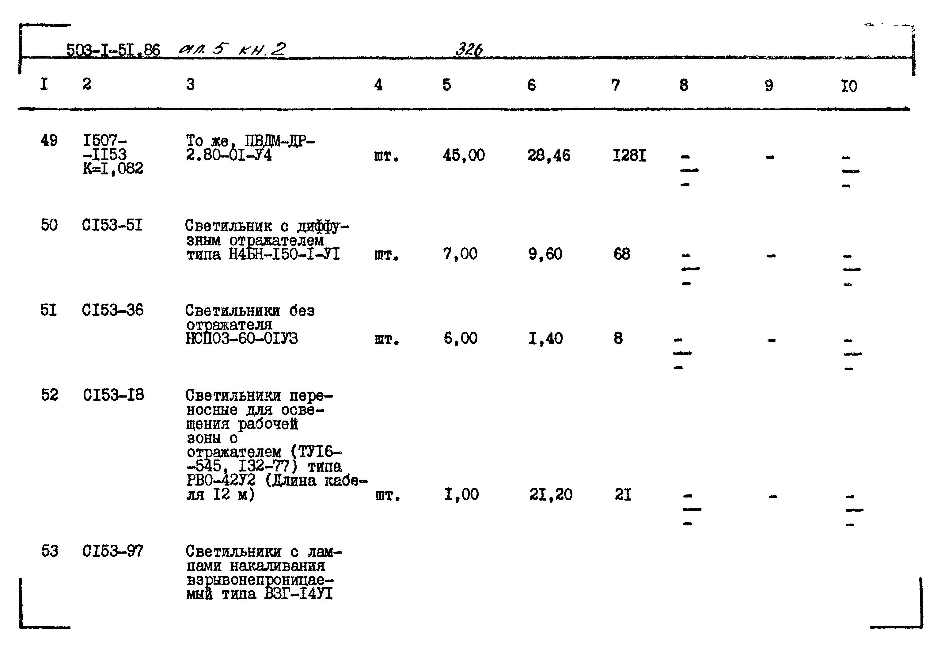 Типовой проект 503-1-51.86