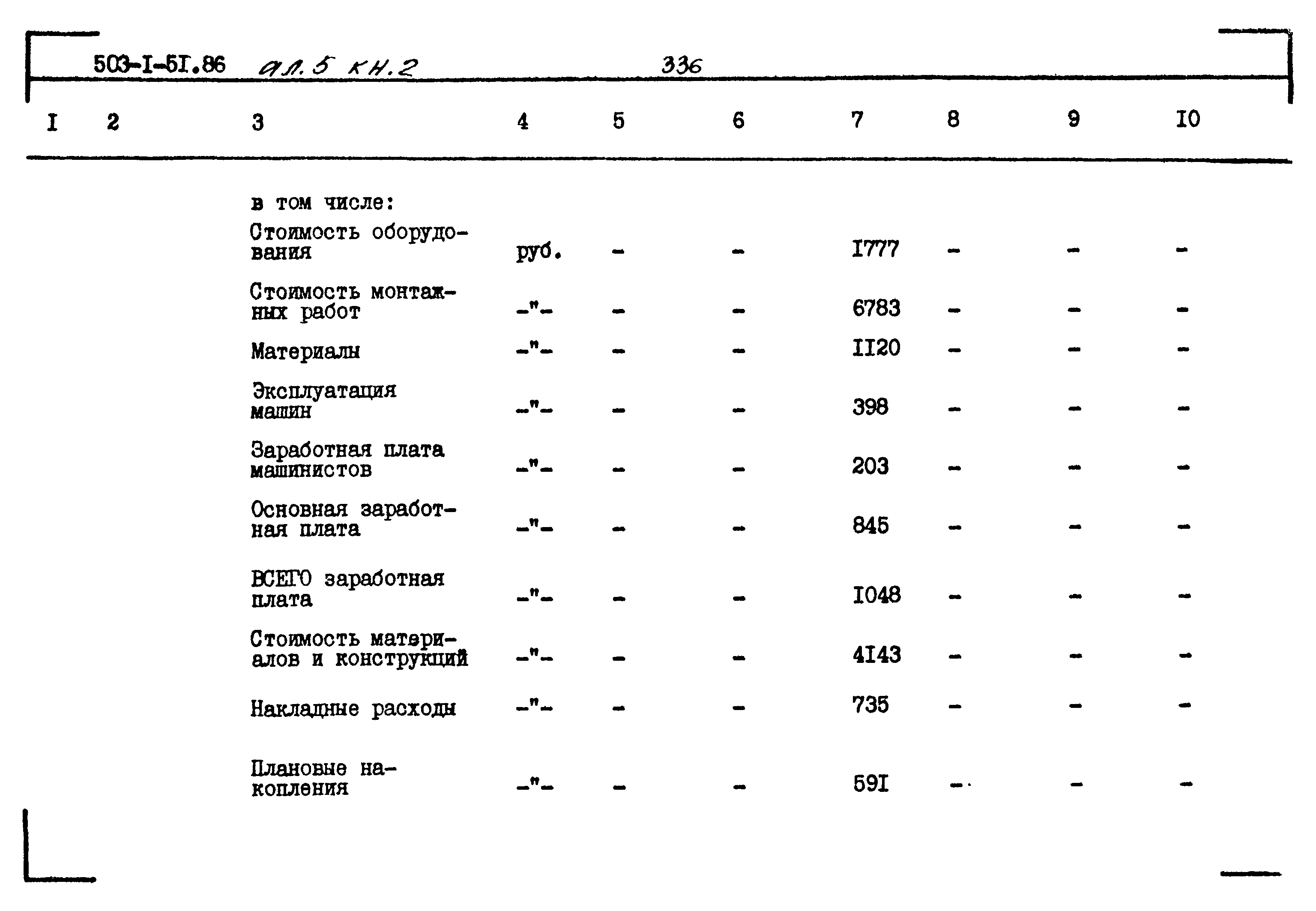 Типовой проект 503-1-51.86