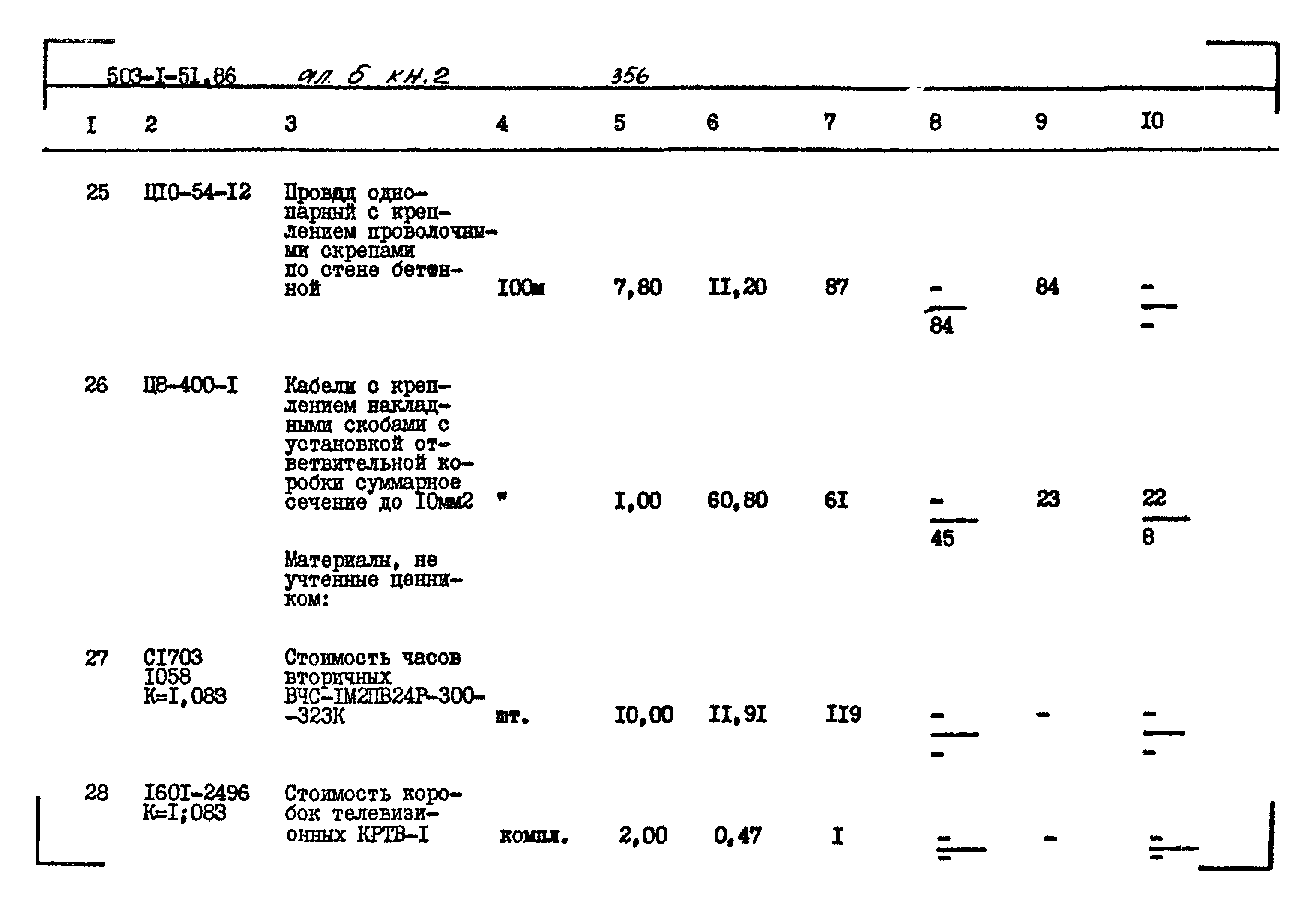 Типовой проект 503-1-51.86