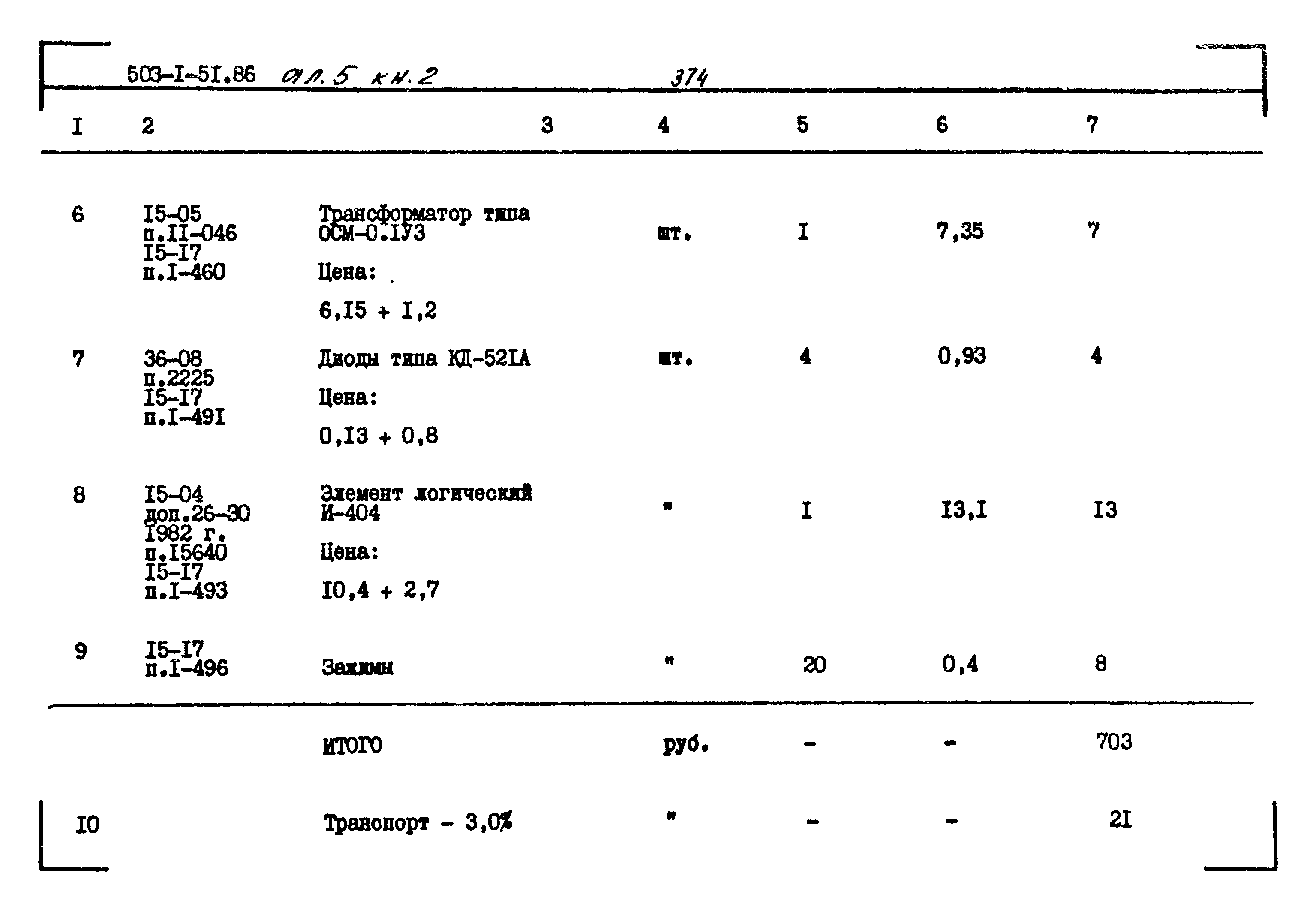 Типовой проект 503-1-51.86