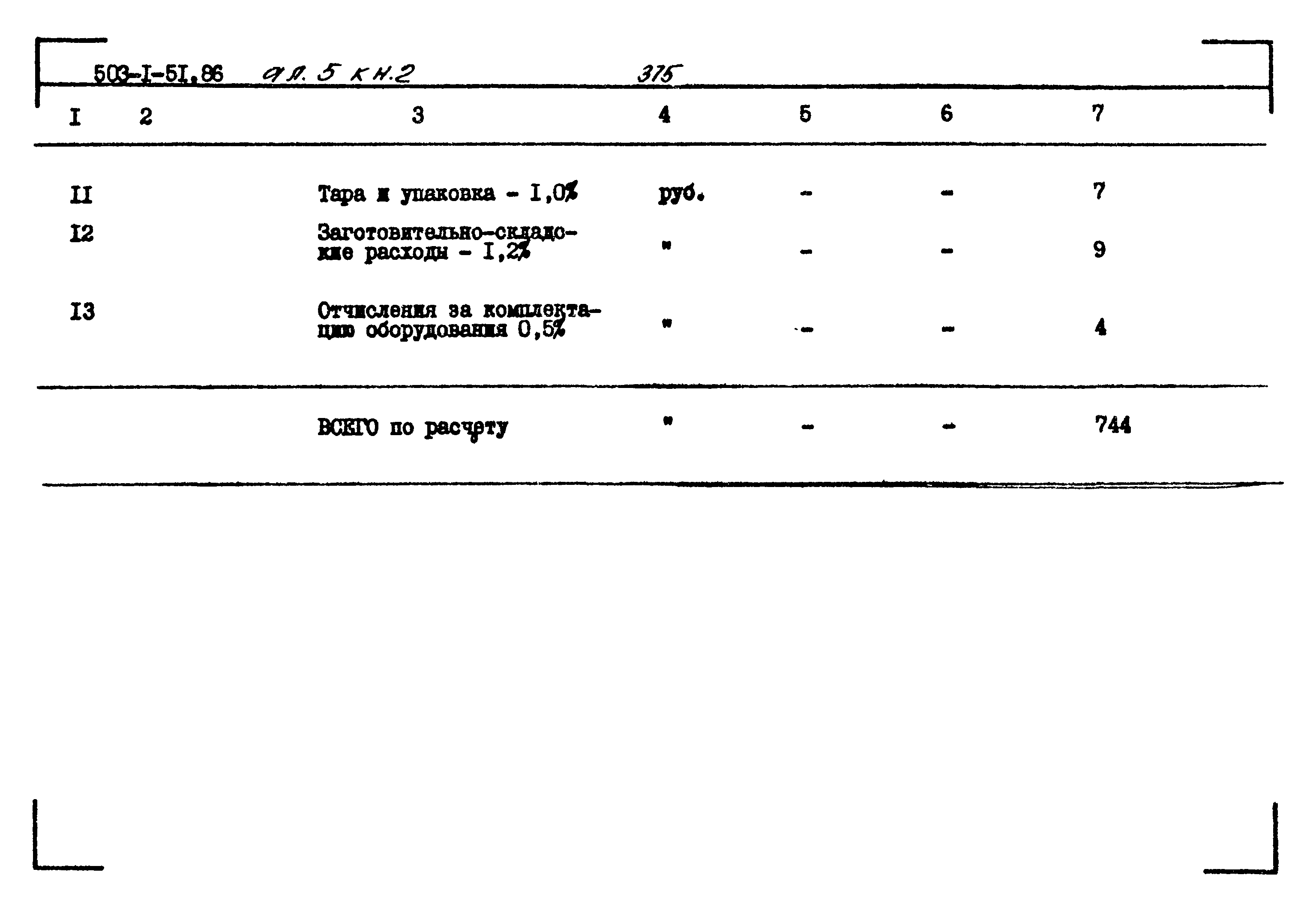 Типовой проект 503-1-51.86