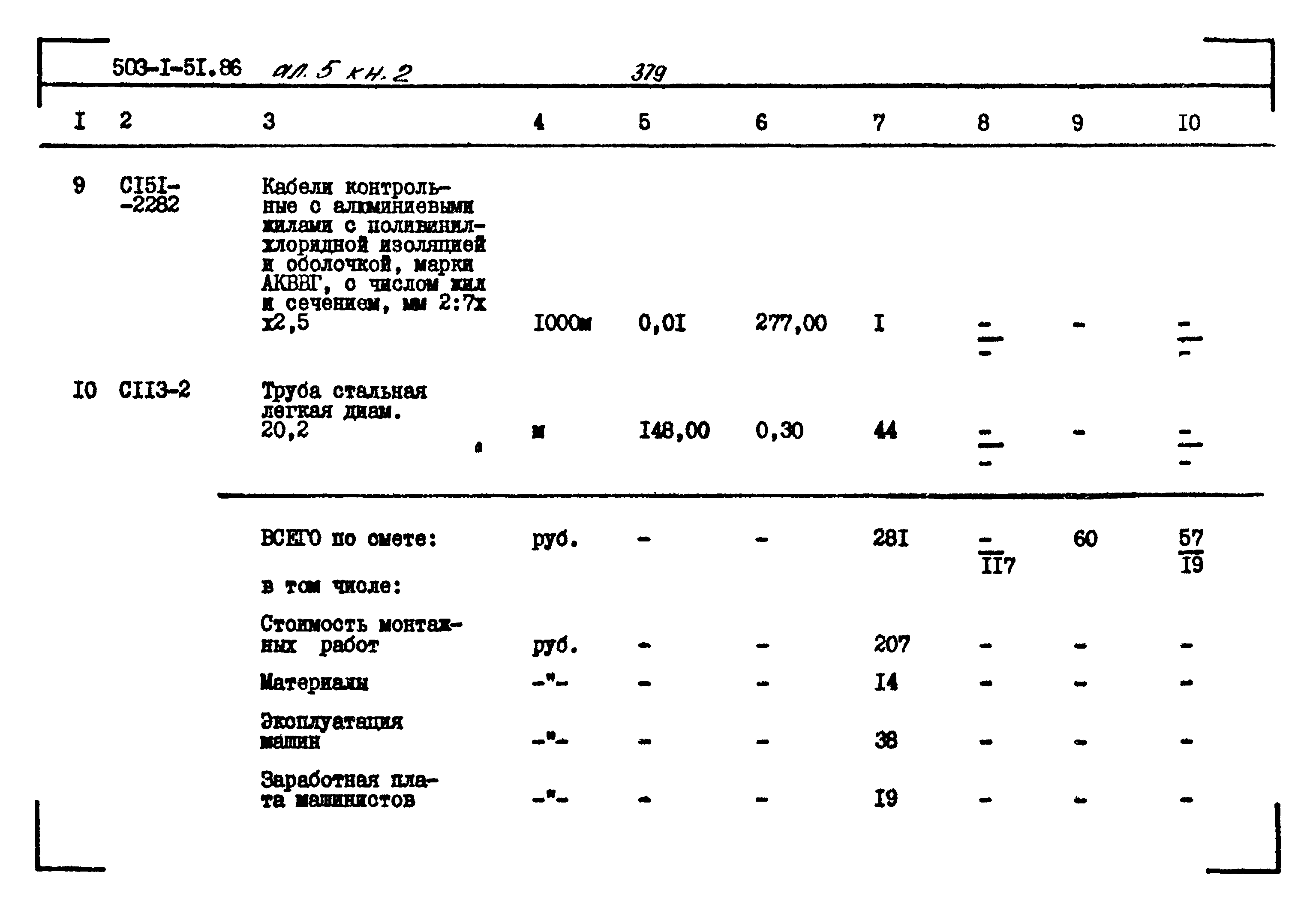 Типовой проект 503-1-51.86