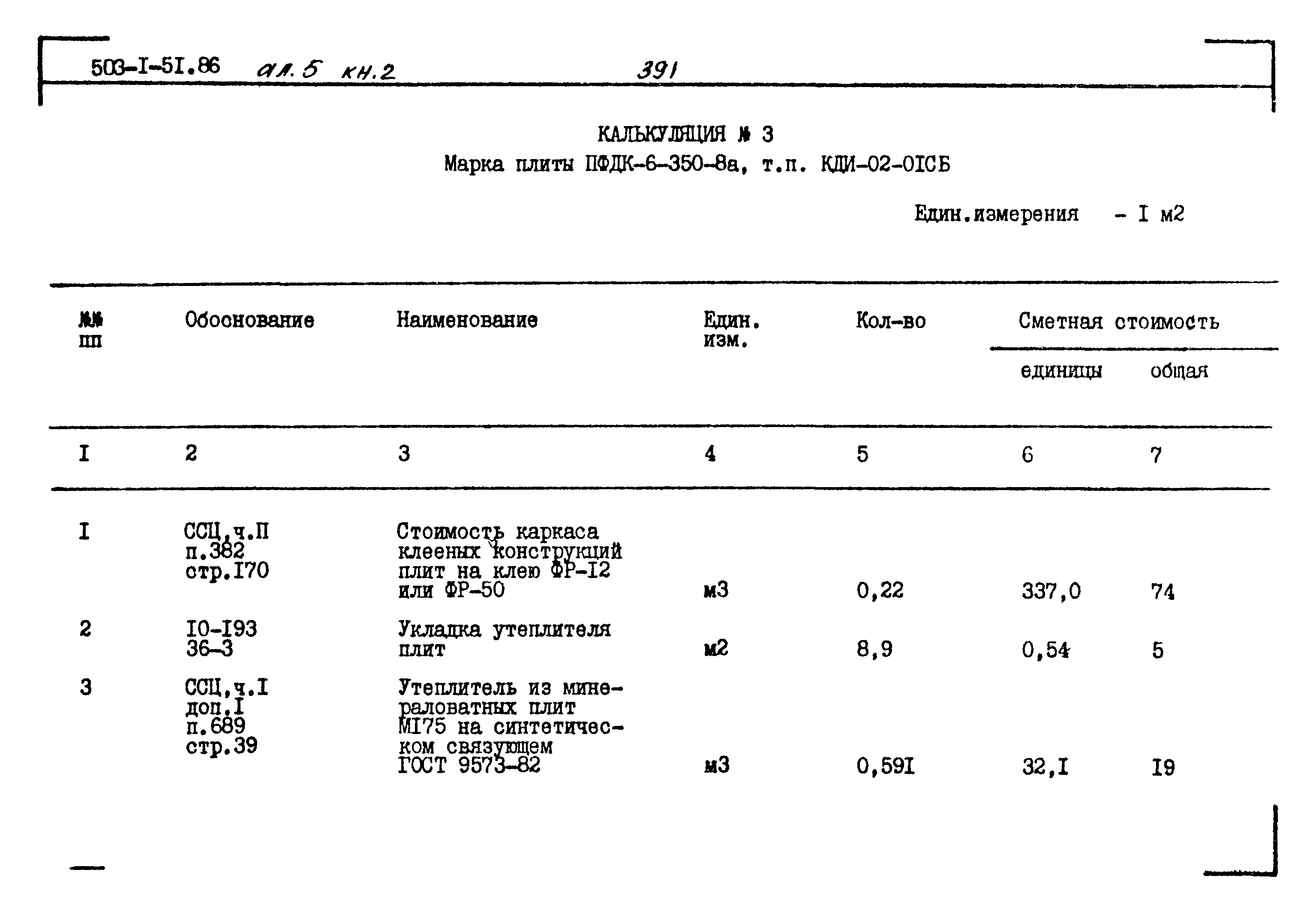 Типовой проект 503-1-51.86