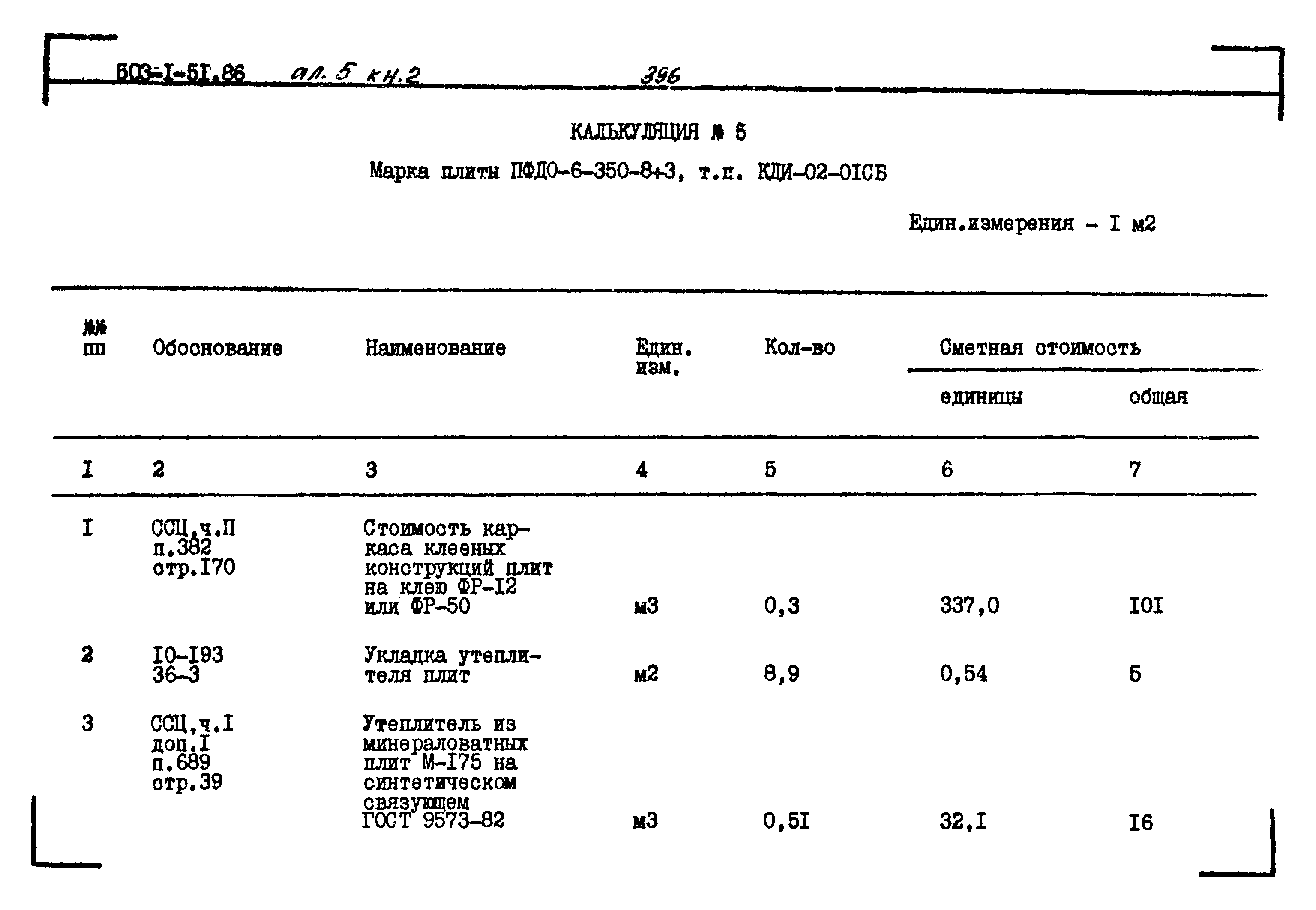 Типовой проект 503-1-51.86