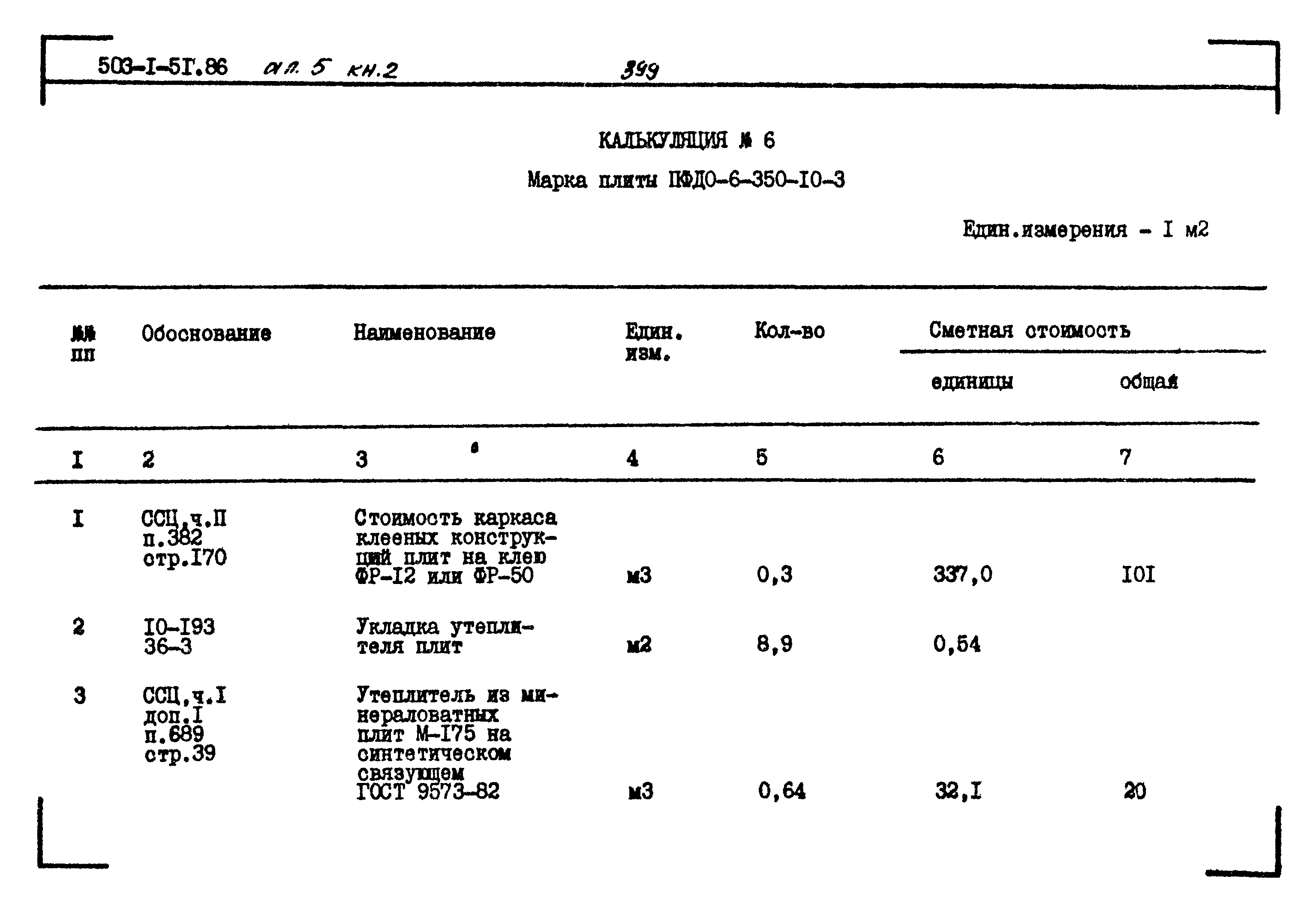 Типовой проект 503-1-51.86