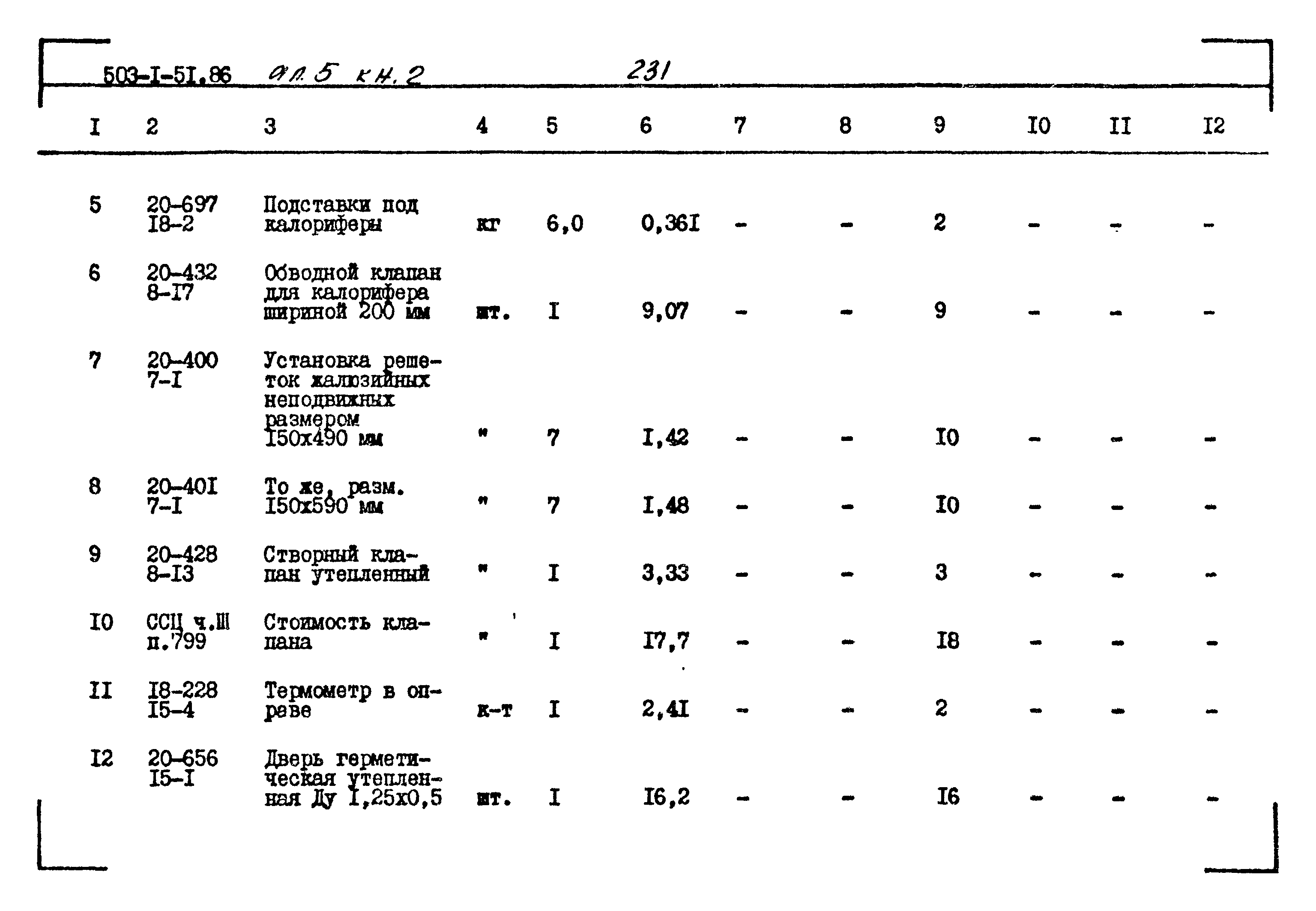 Типовой проект 503-1-51.86