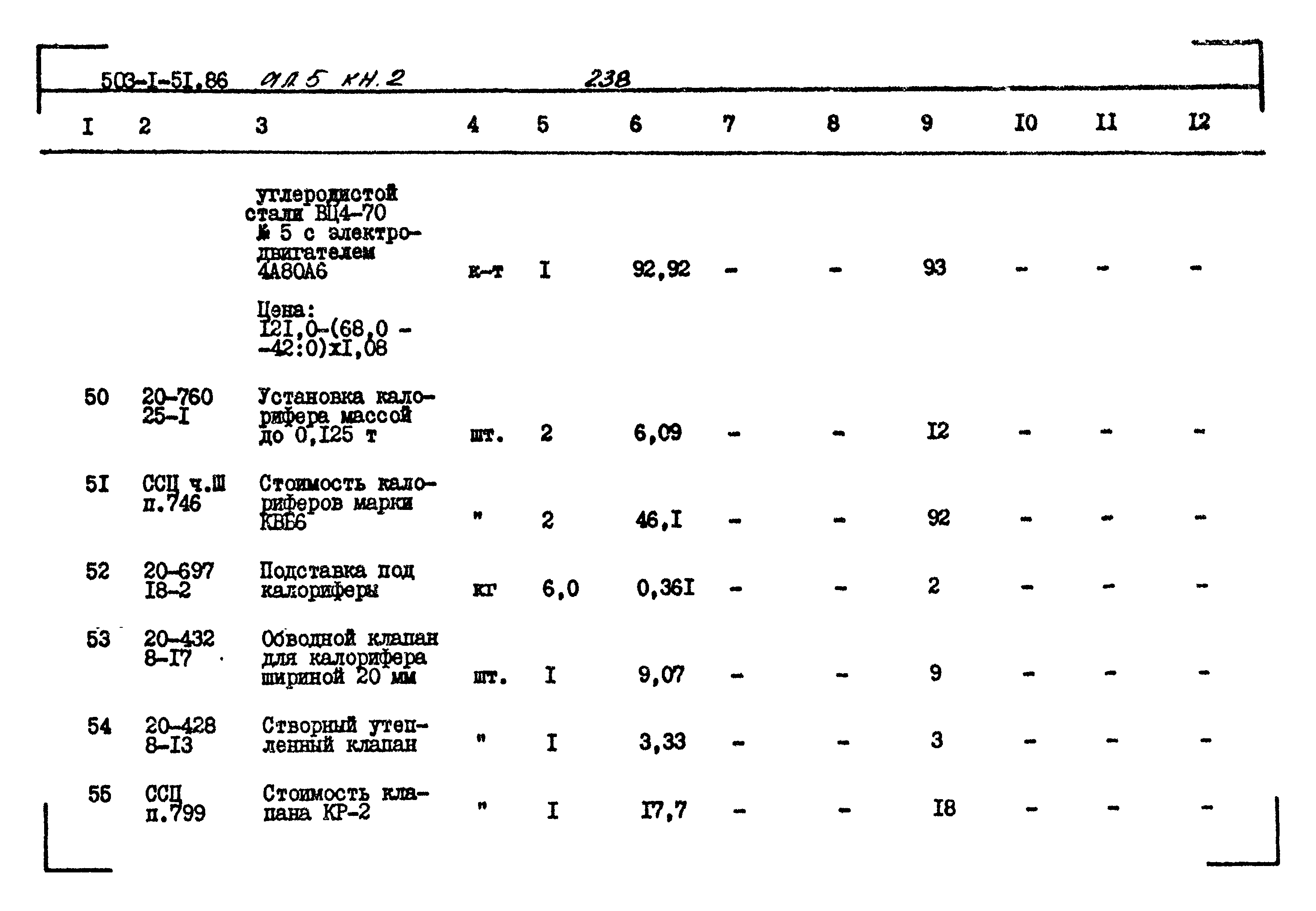 Типовой проект 503-1-51.86