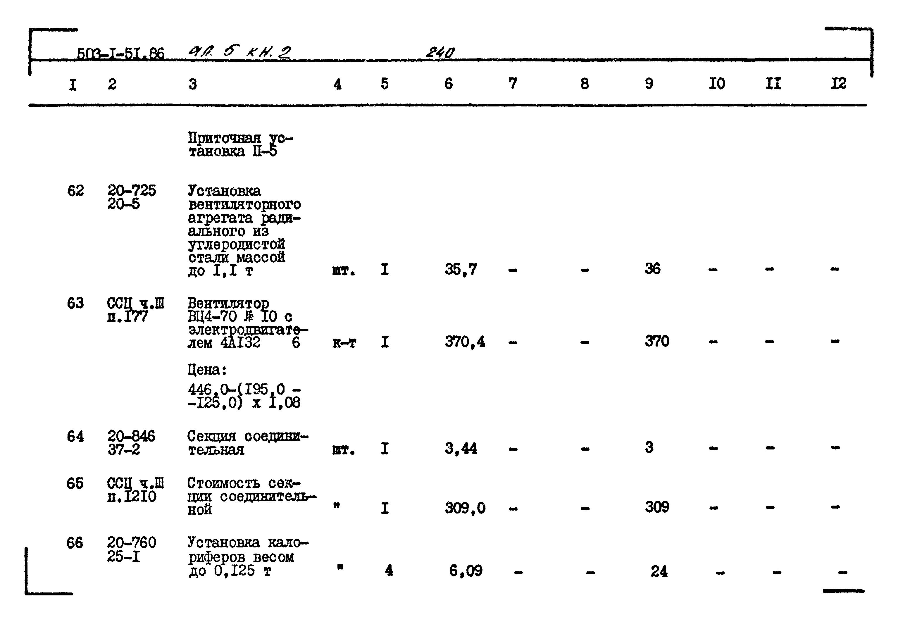 Типовой проект 503-1-51.86