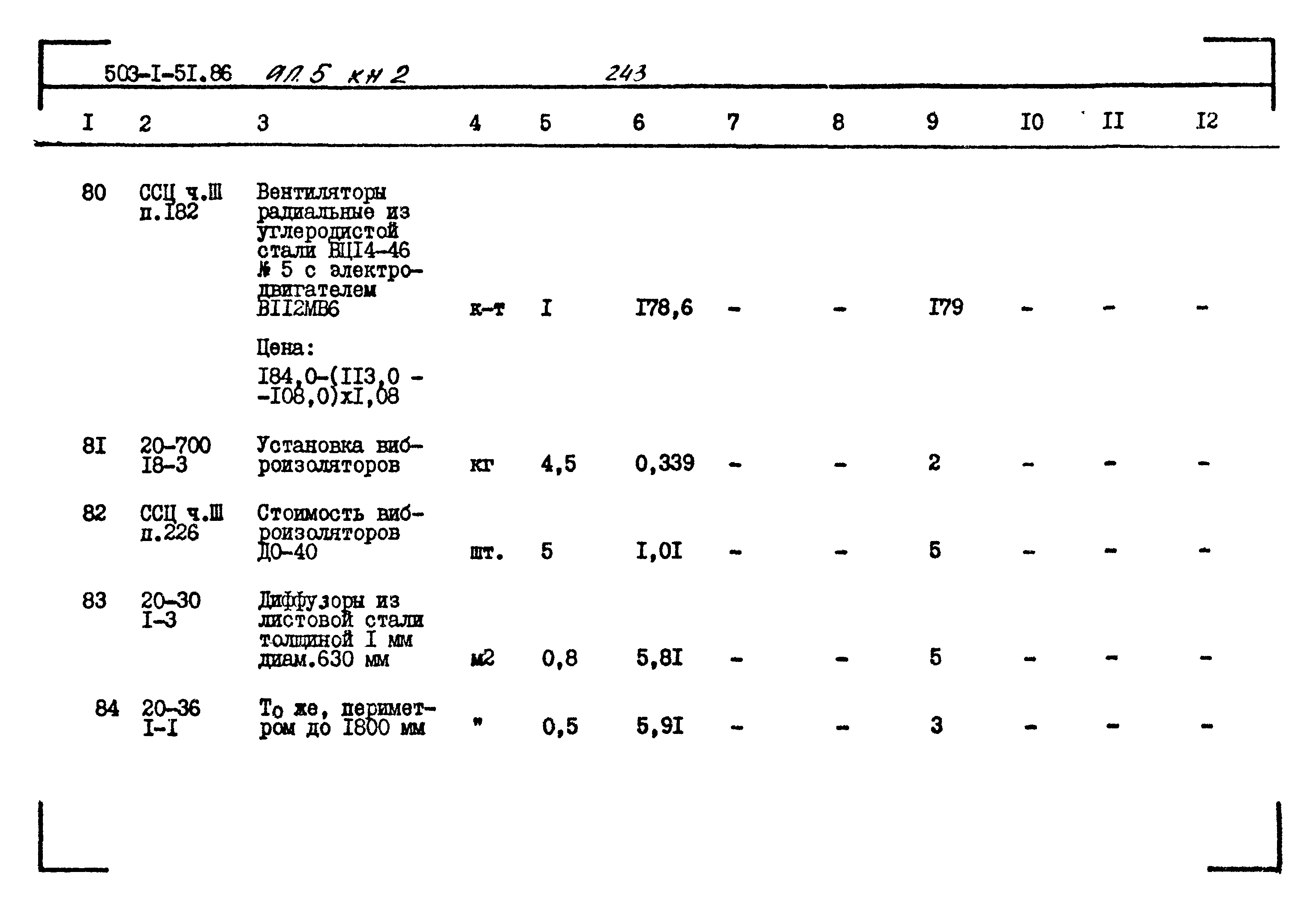 Типовой проект 503-1-51.86