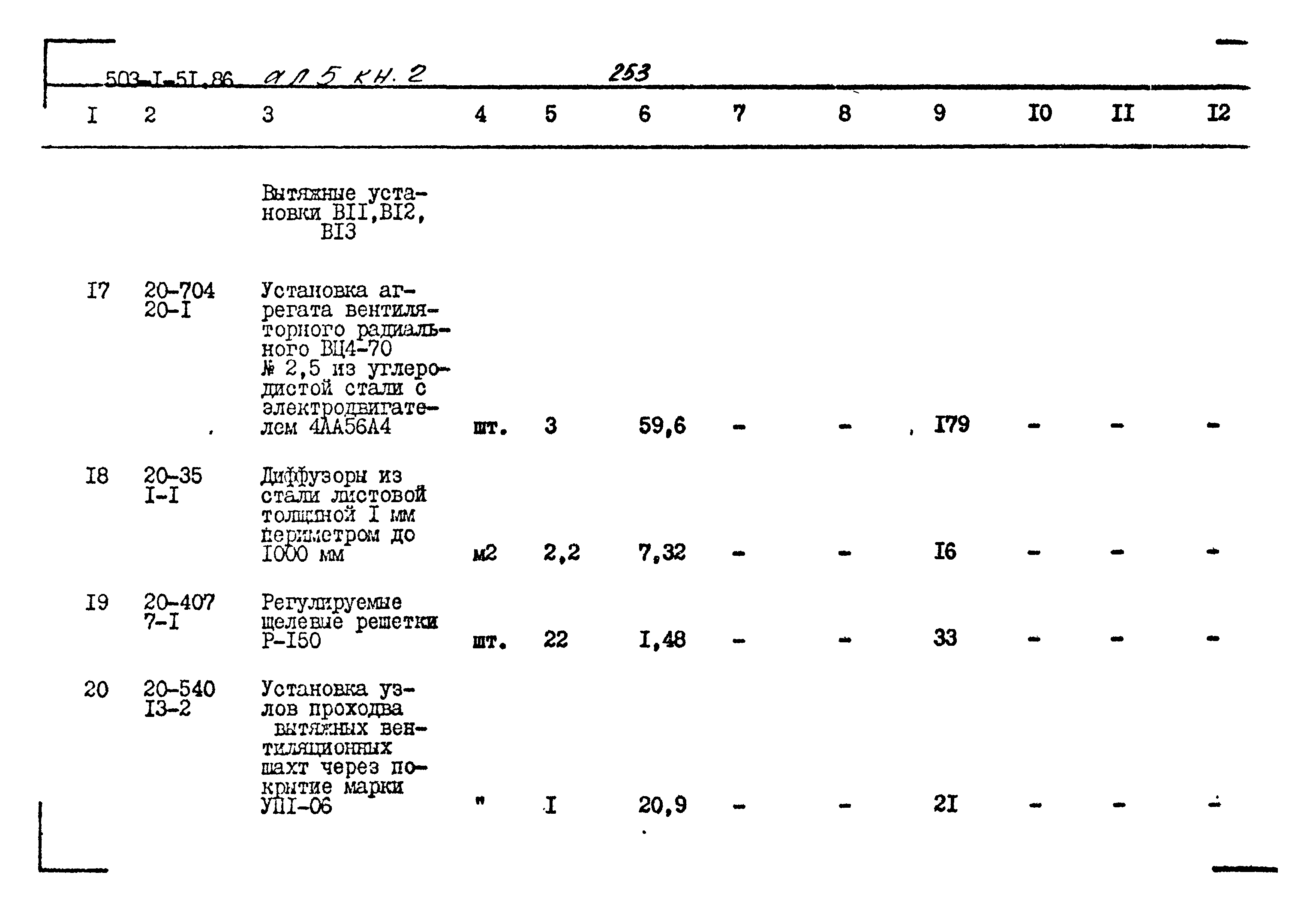 Типовой проект 503-1-51.86