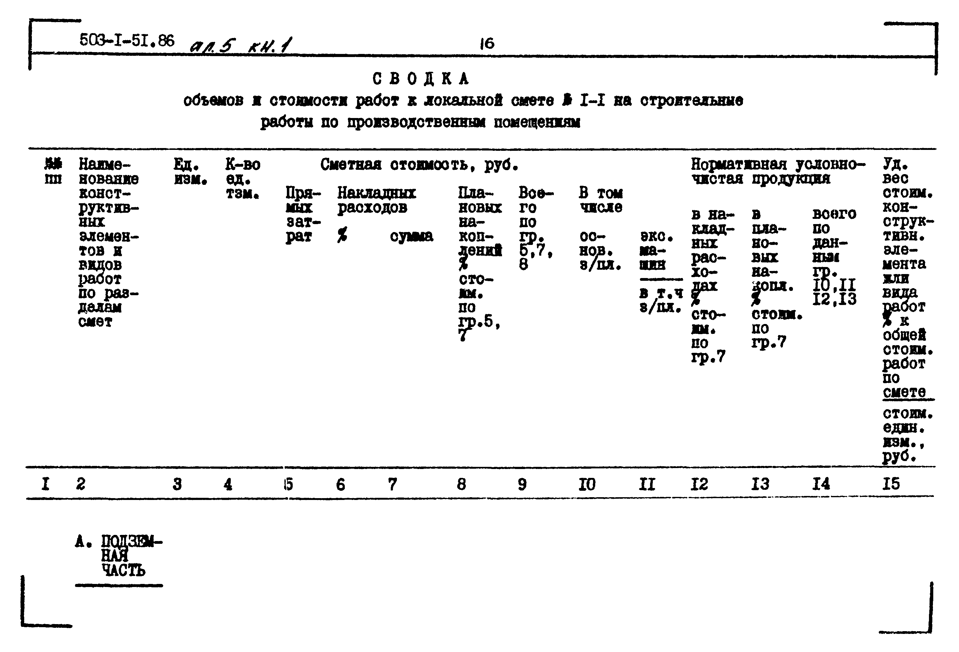 Типовой проект 503-1-51.86