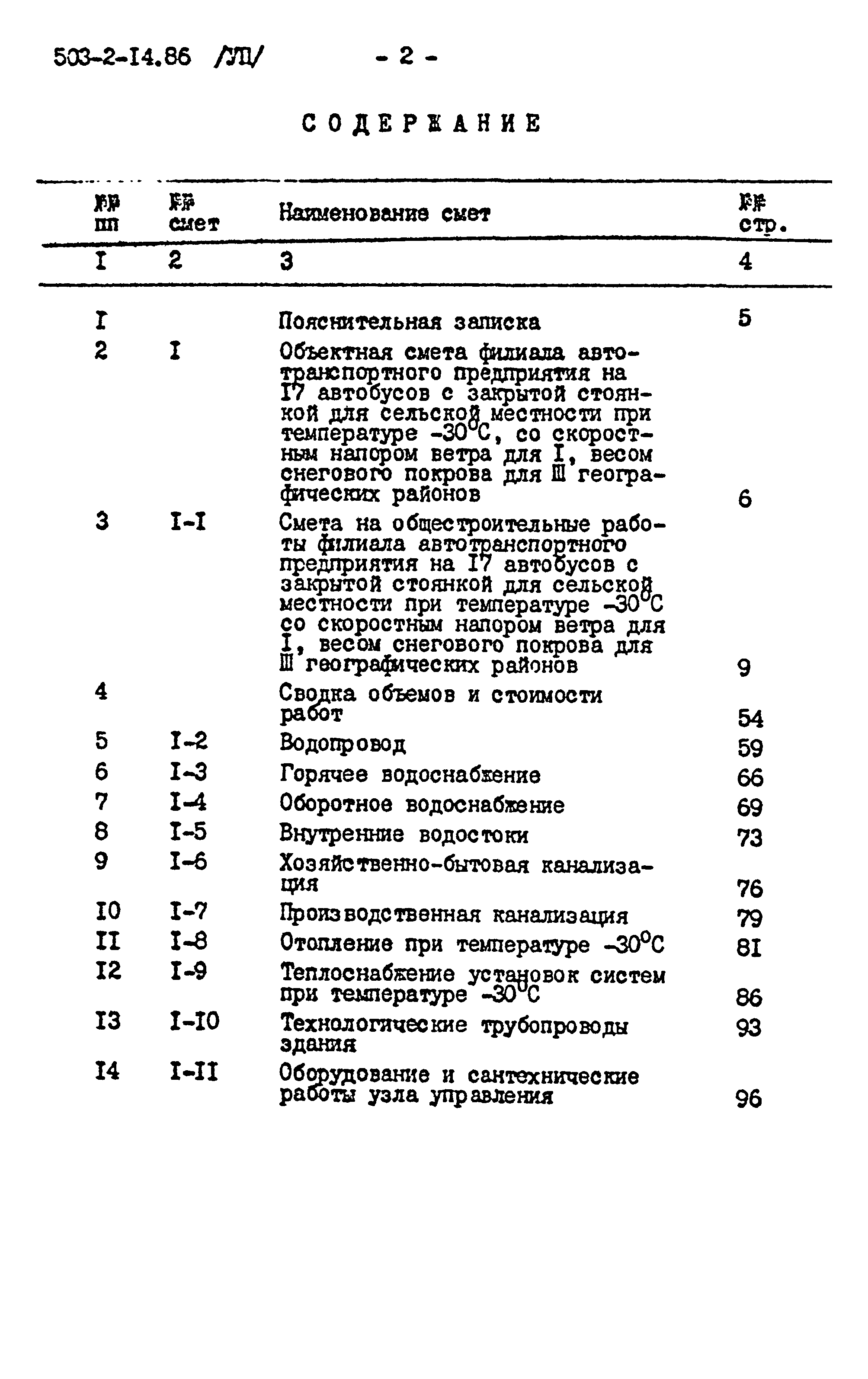 Типовой проект 503-2-14.86