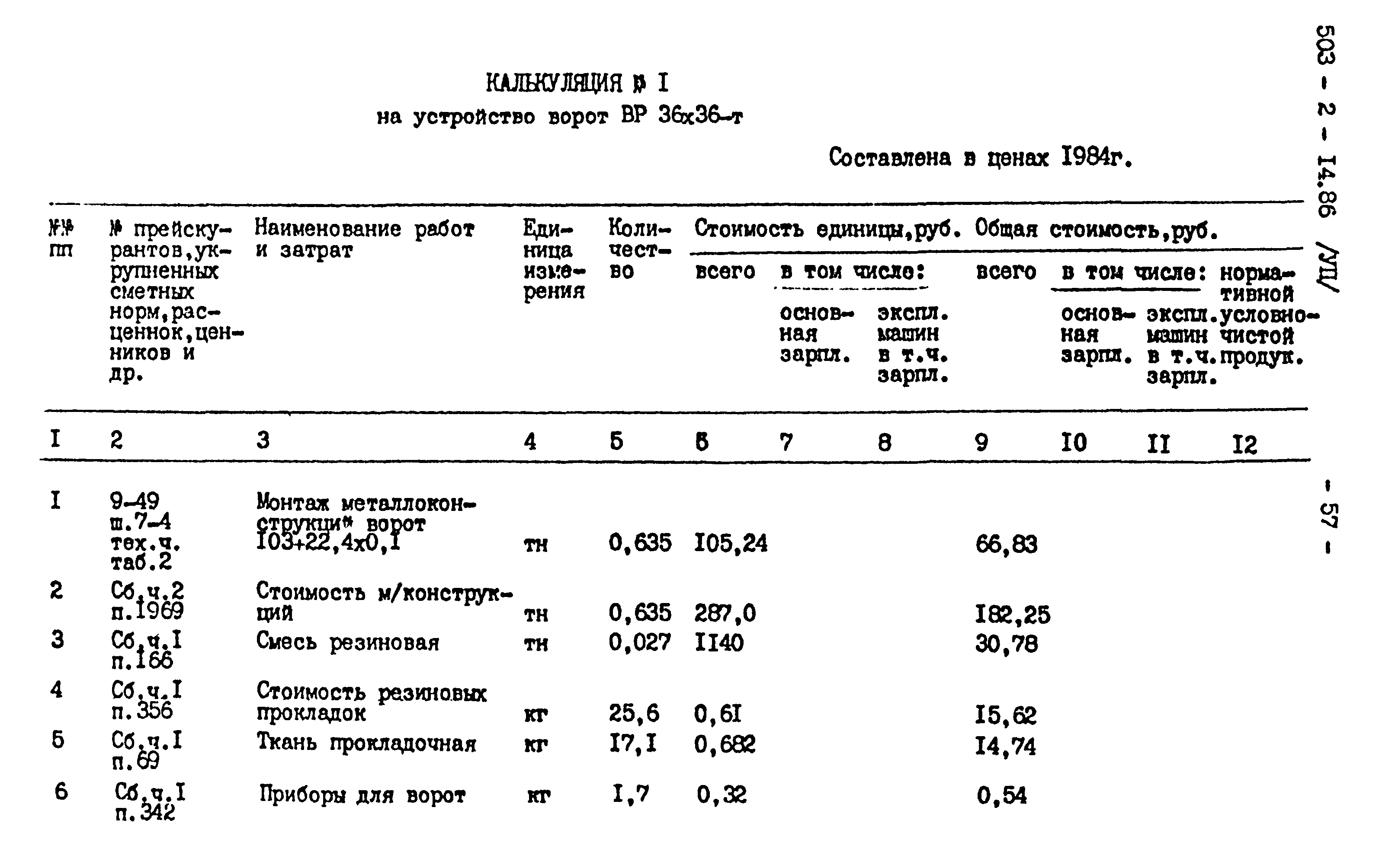 Типовой проект 503-2-14.86