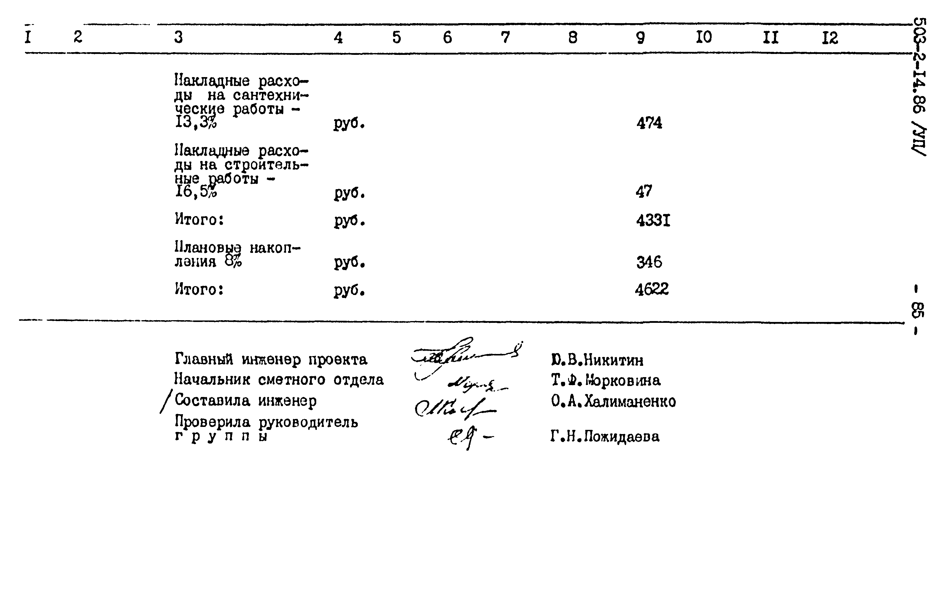 Типовой проект 503-2-14.86