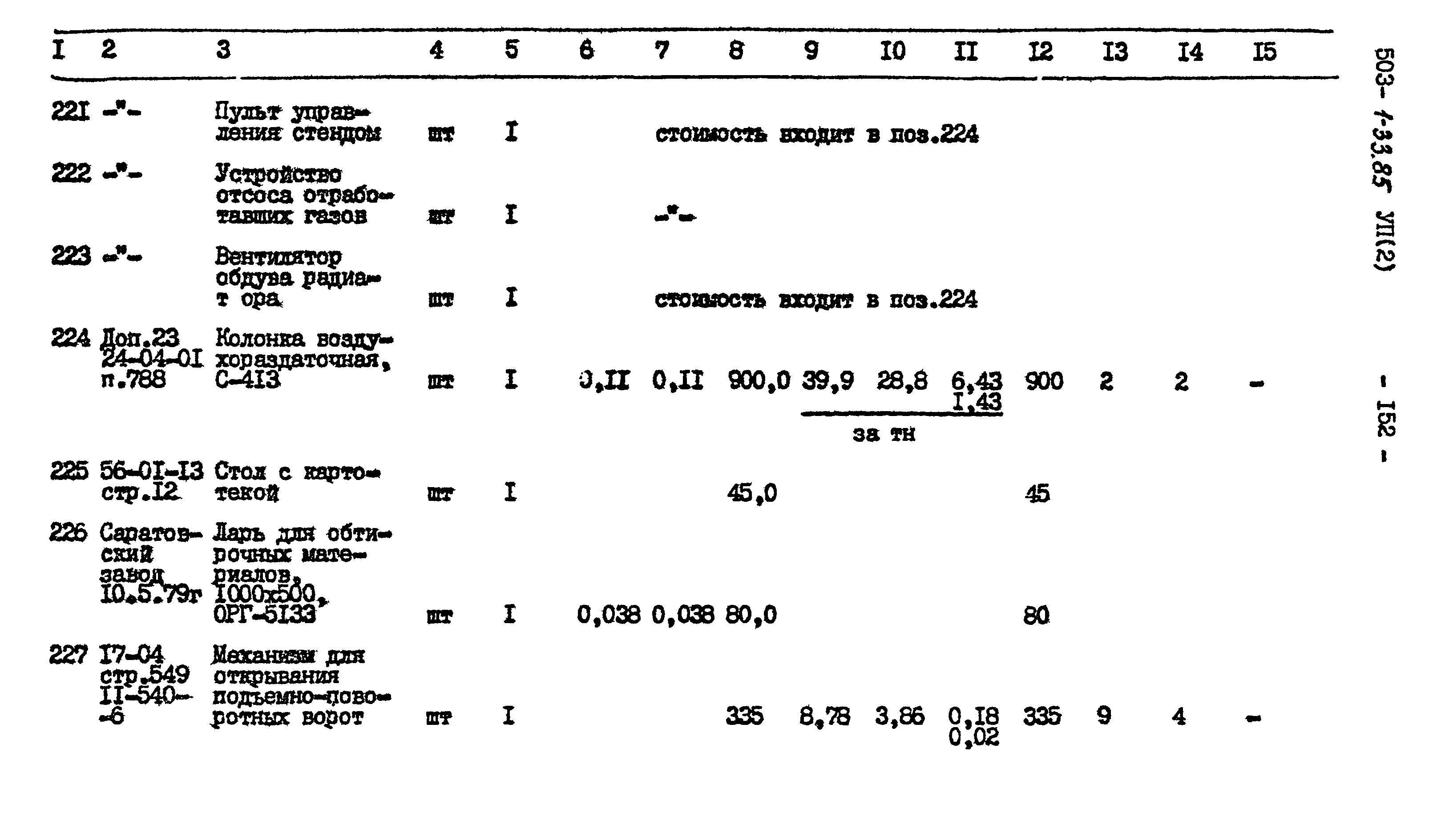 Типовой проект 503-1-33.85